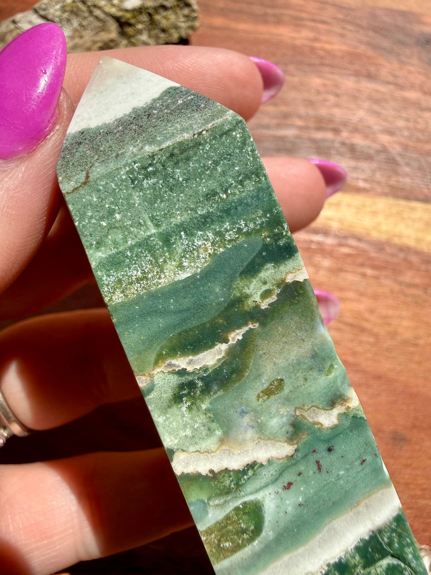 GREEN UNICORN JASPER TOWER