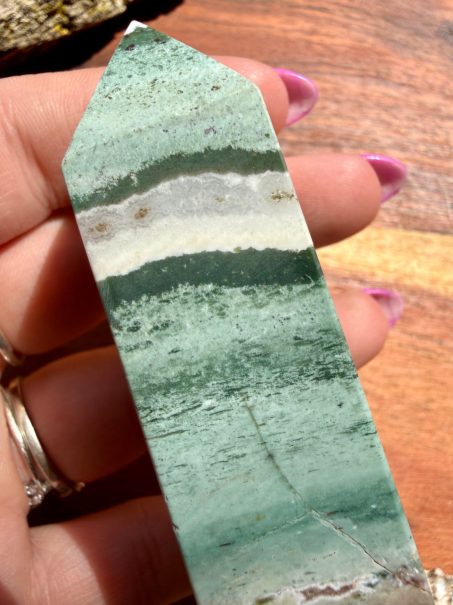GREEN UNICORN JASPER TOWER