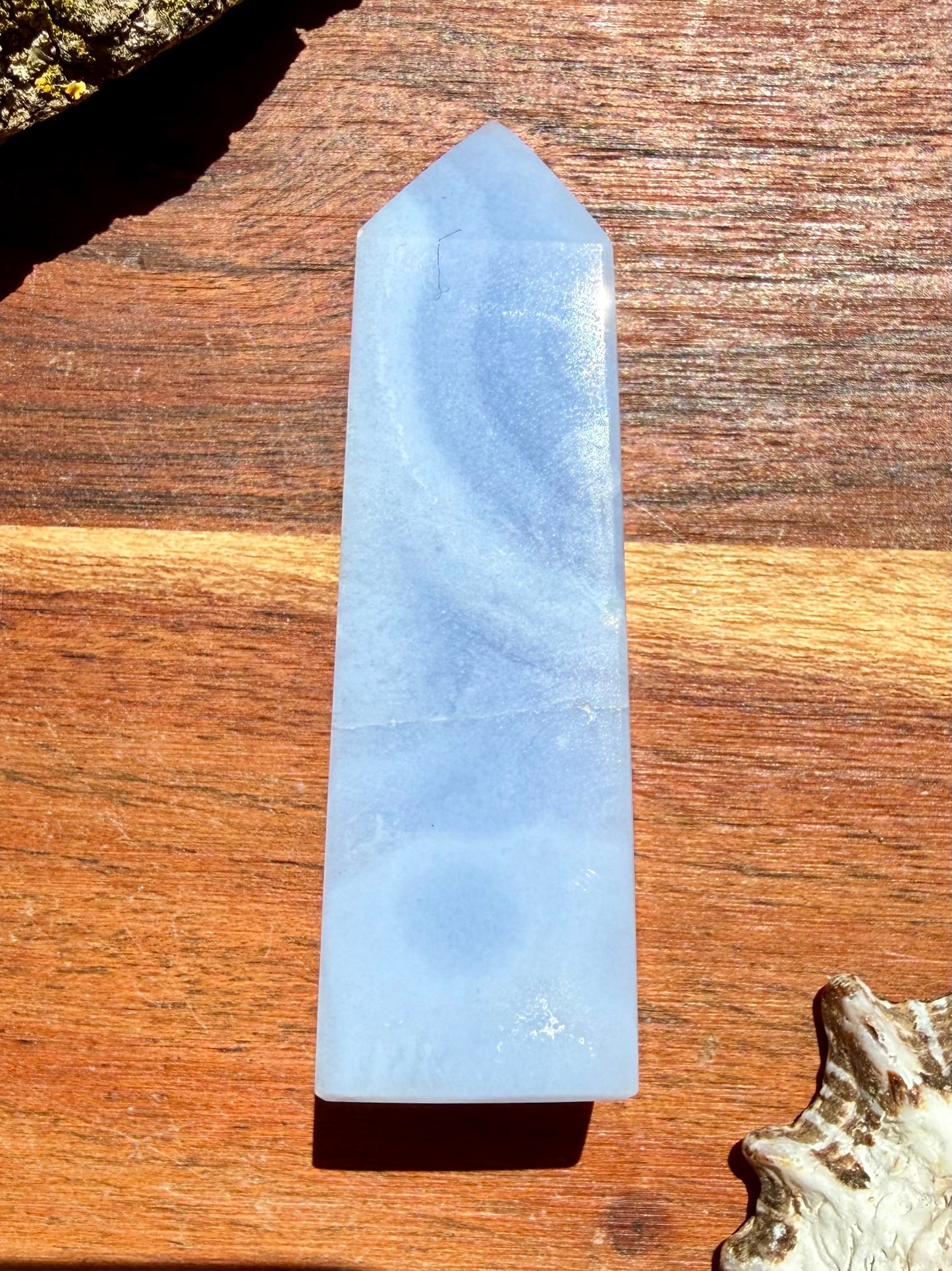 BLUE LACE AGATE TOWER