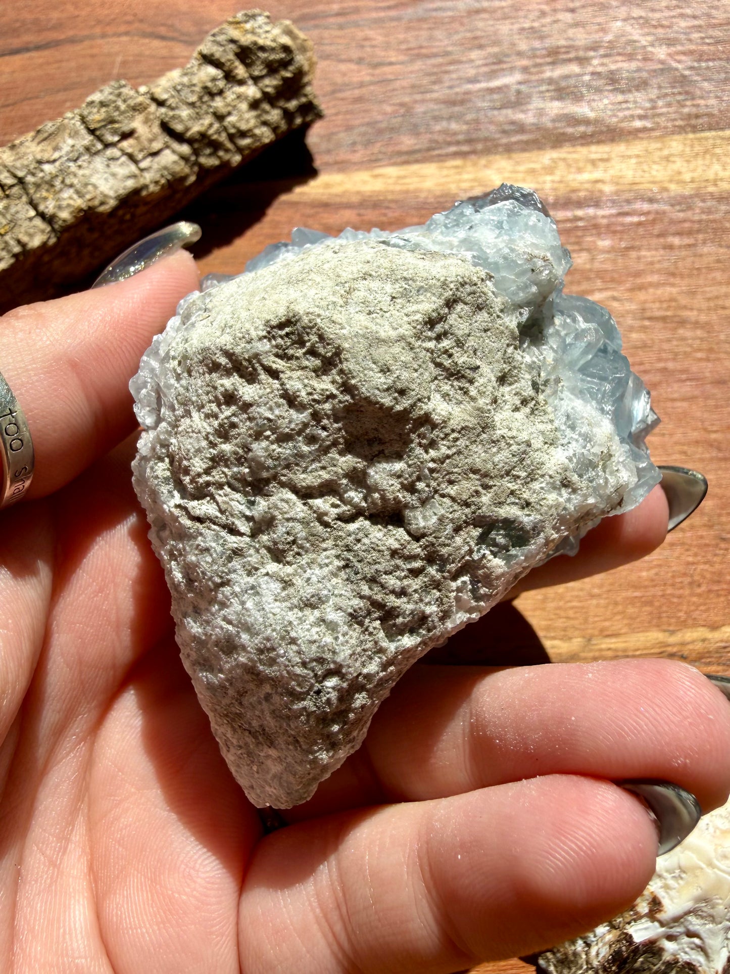 RAW CELESTITE CLUSTER