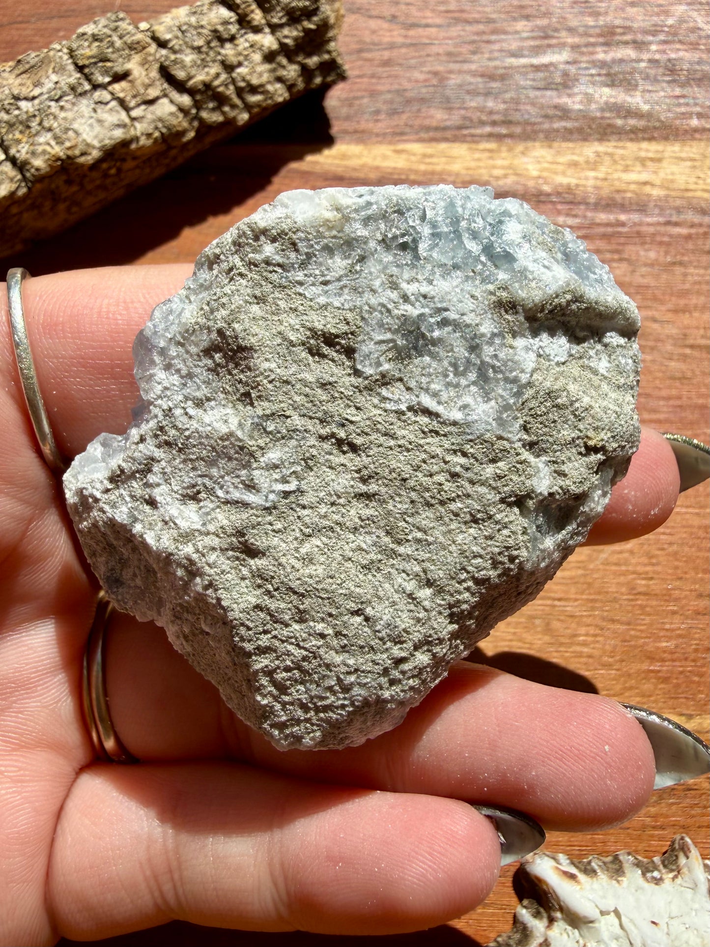 RAW CELESTITE CLUSTER