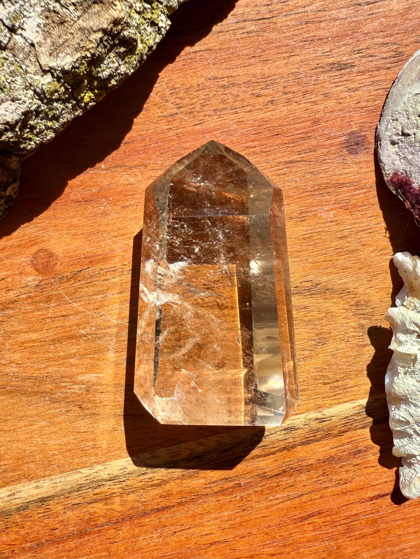 HIGH QUALITY SMOKY QUARTZ TOWER FROM BRAZIL