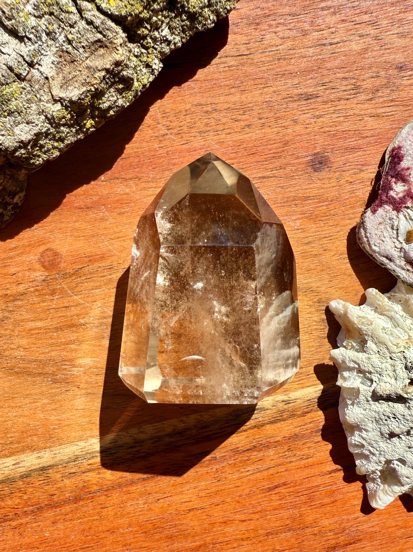 HIGH QUALITY SMOKY QUARTZ TOWER FROM BRAZIL