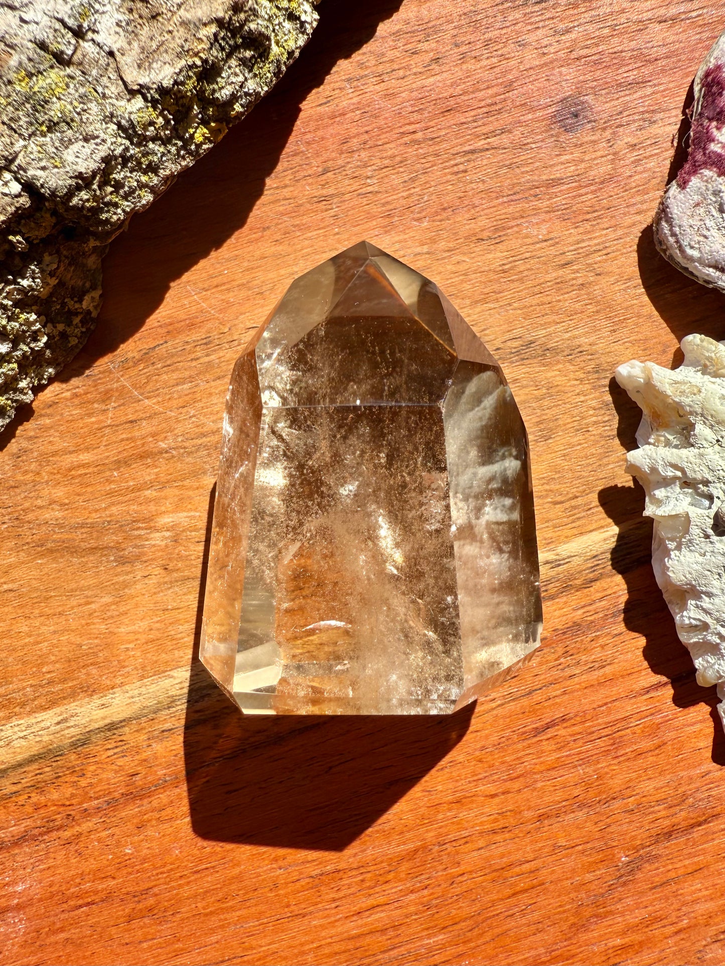HIGH QUALITY SMOKY QUARTZ TOWER FROM BRAZIL