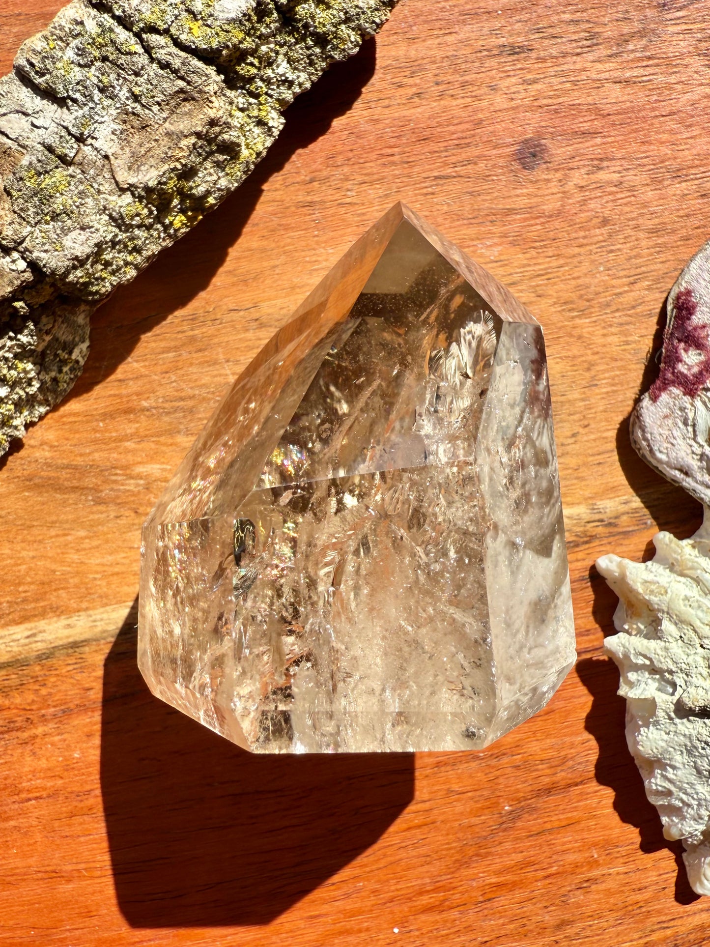HIGH QUALITY SMOKY QUARTZ POINT FROM BRAZIL