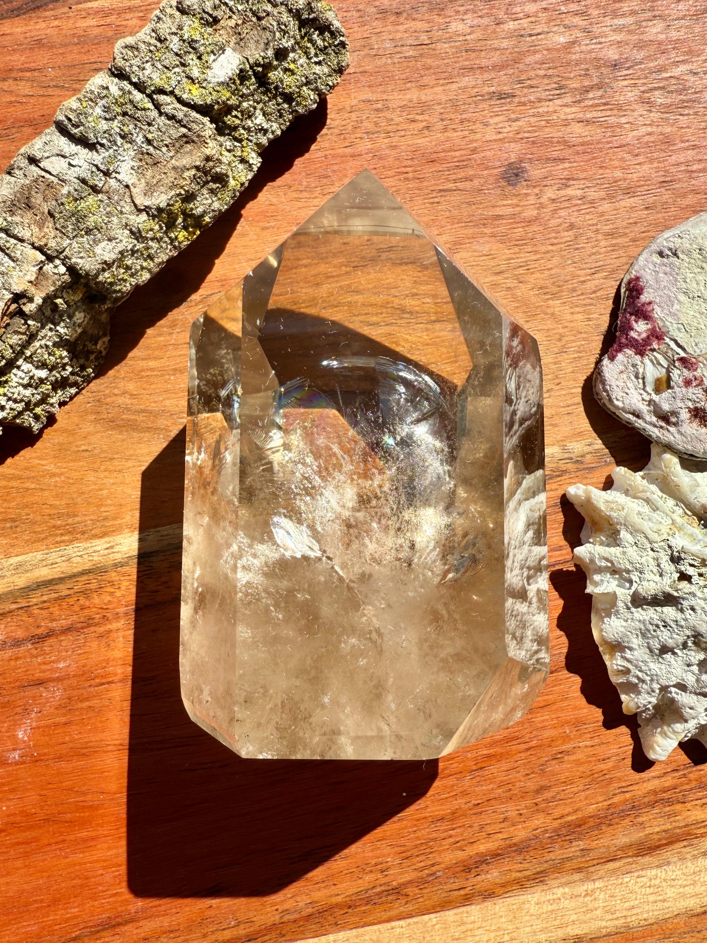 HIGH QUALITY SMOKY QUARTZ POINT FROM BRAZIL