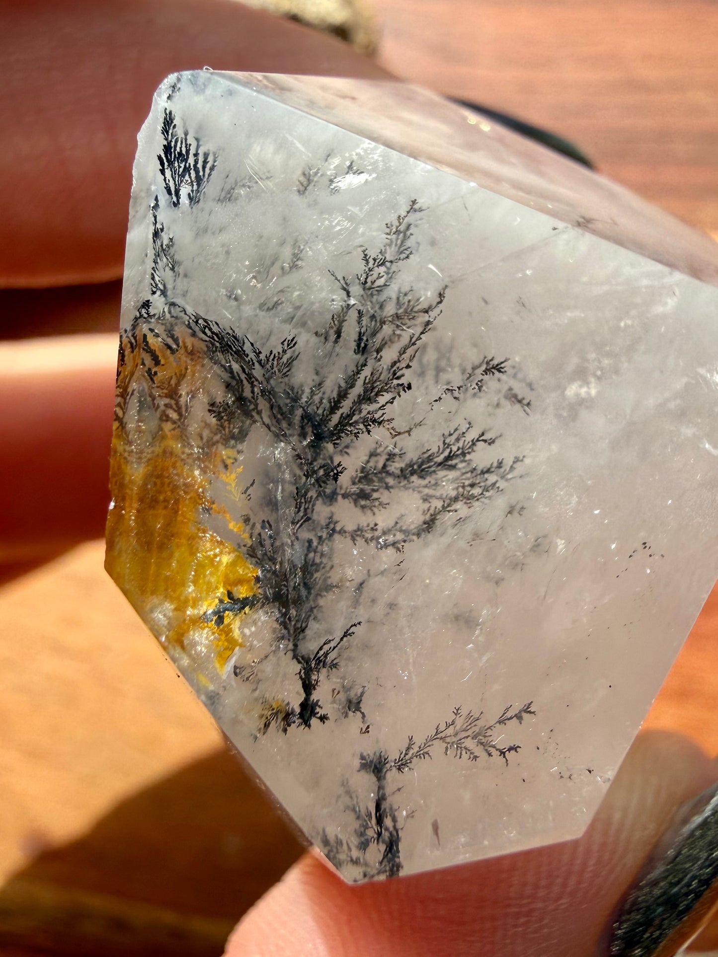 DENDRITIC QUARTZ FREEFORM