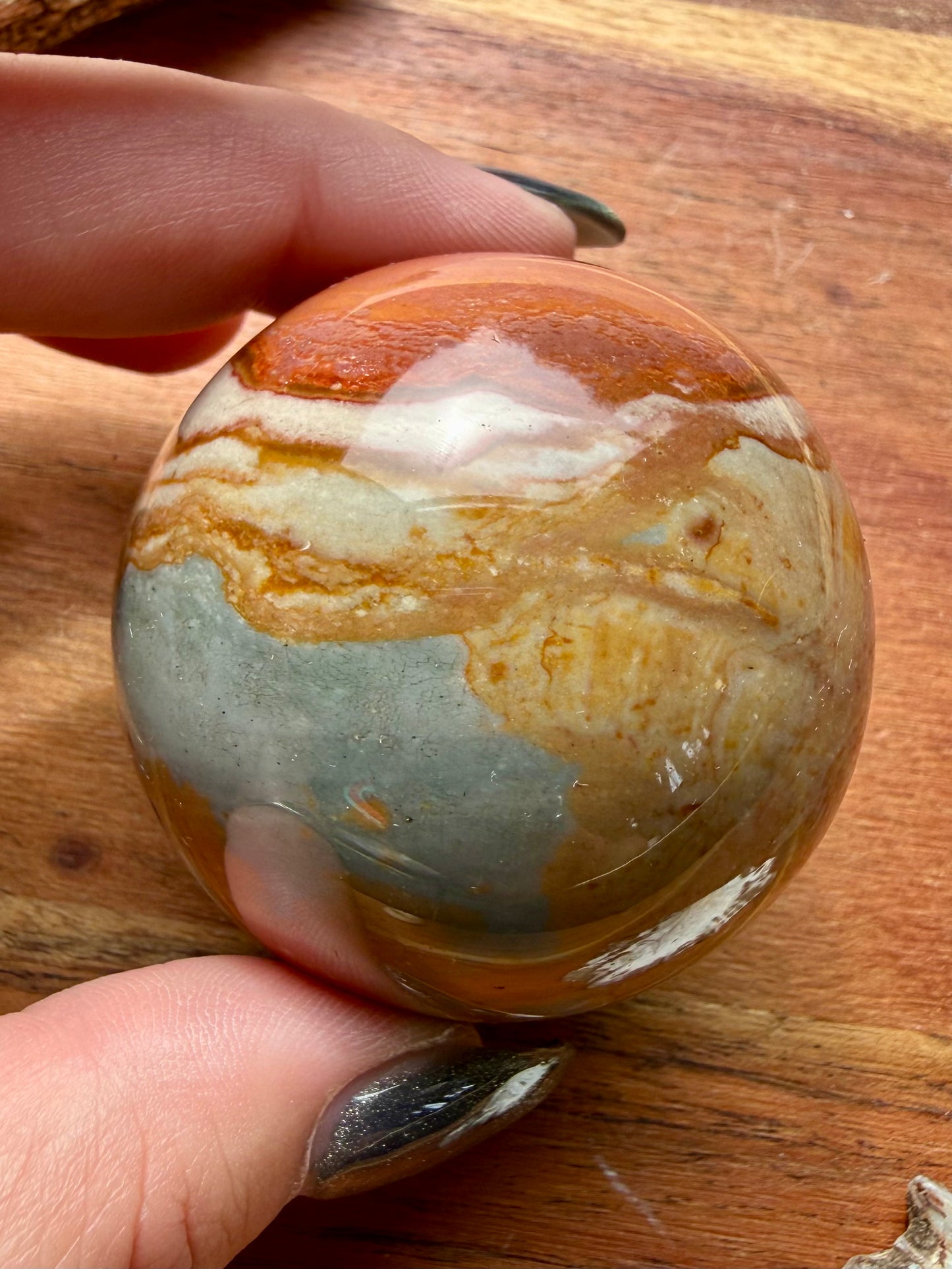 POLYCHROME JASPER SPHERE