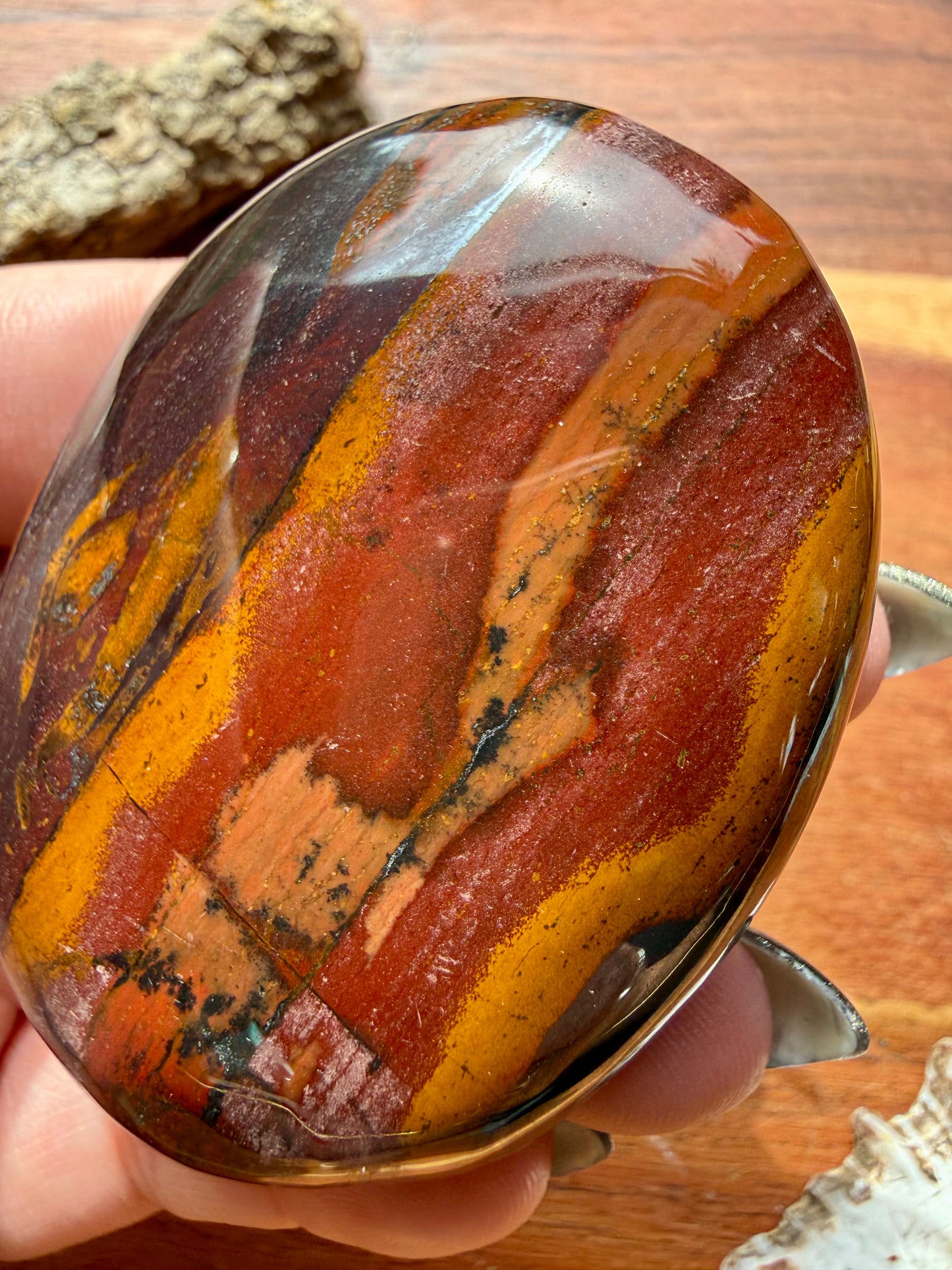 TIGER IRON PALM STONE