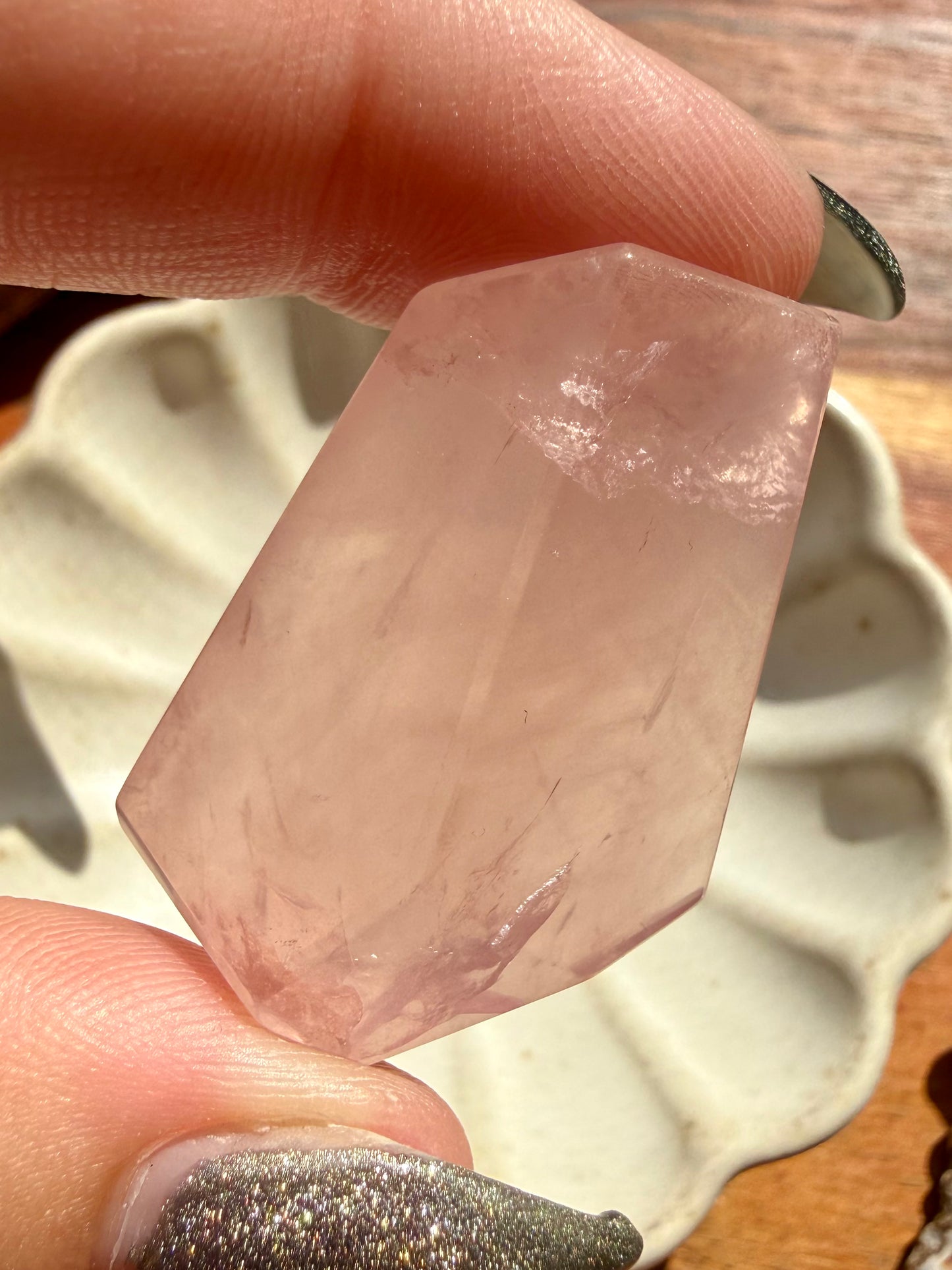 HIGH QUALITY BRAZILIAN ROSE QUARTZ FREEFORM