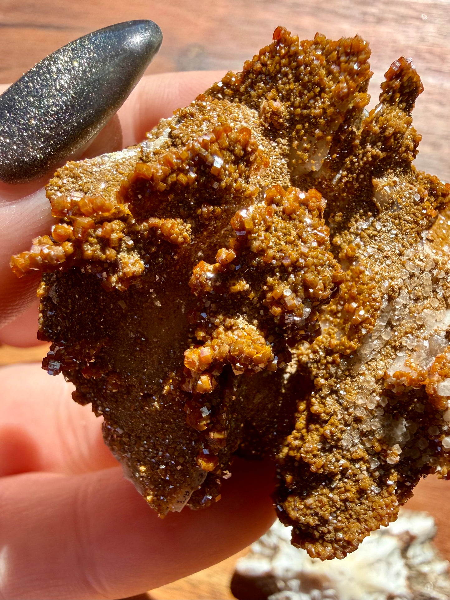 BARITE, MAGANESE + VANADINITE