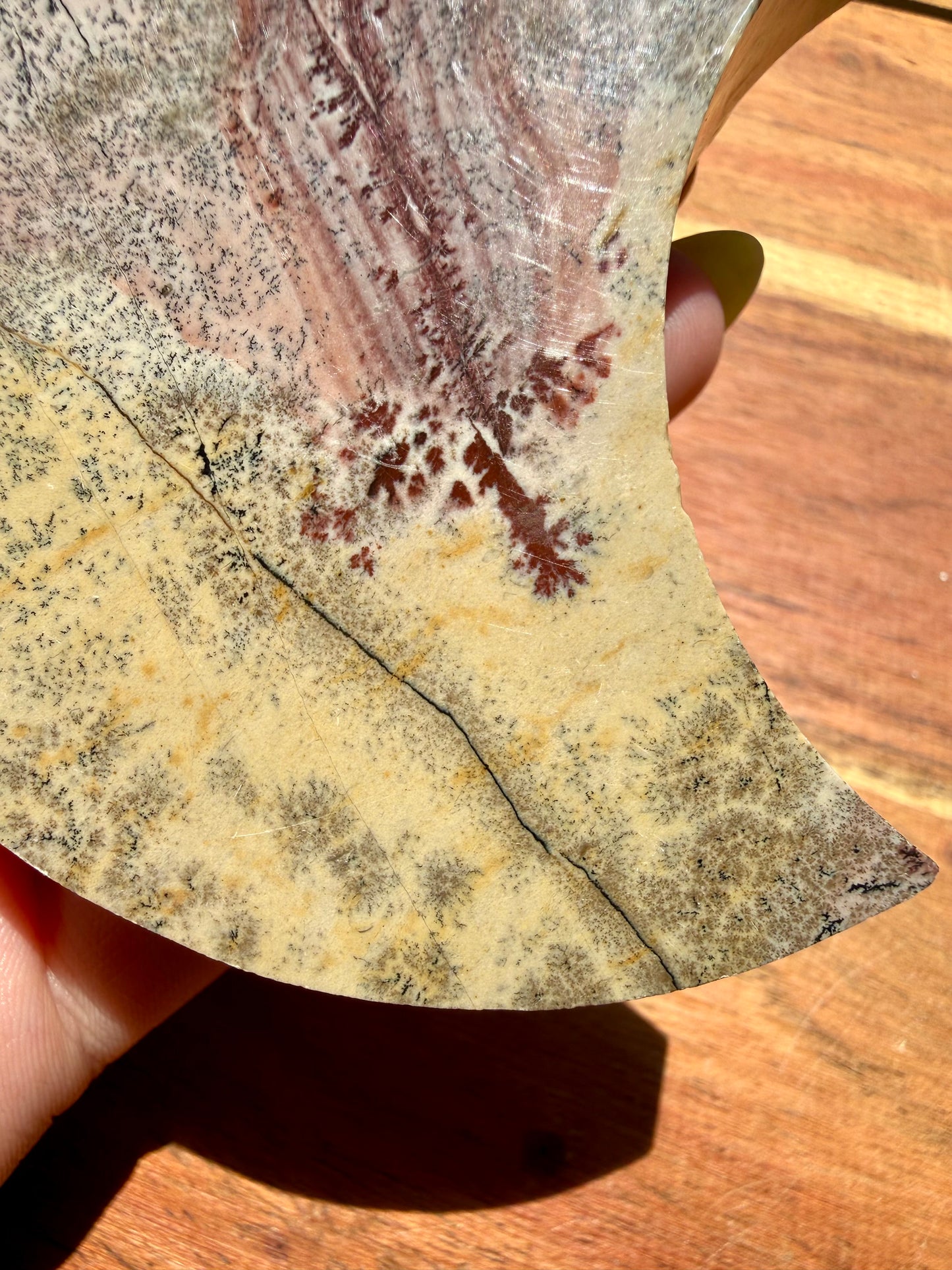 PICTURE JASPER MOON WITH STAND