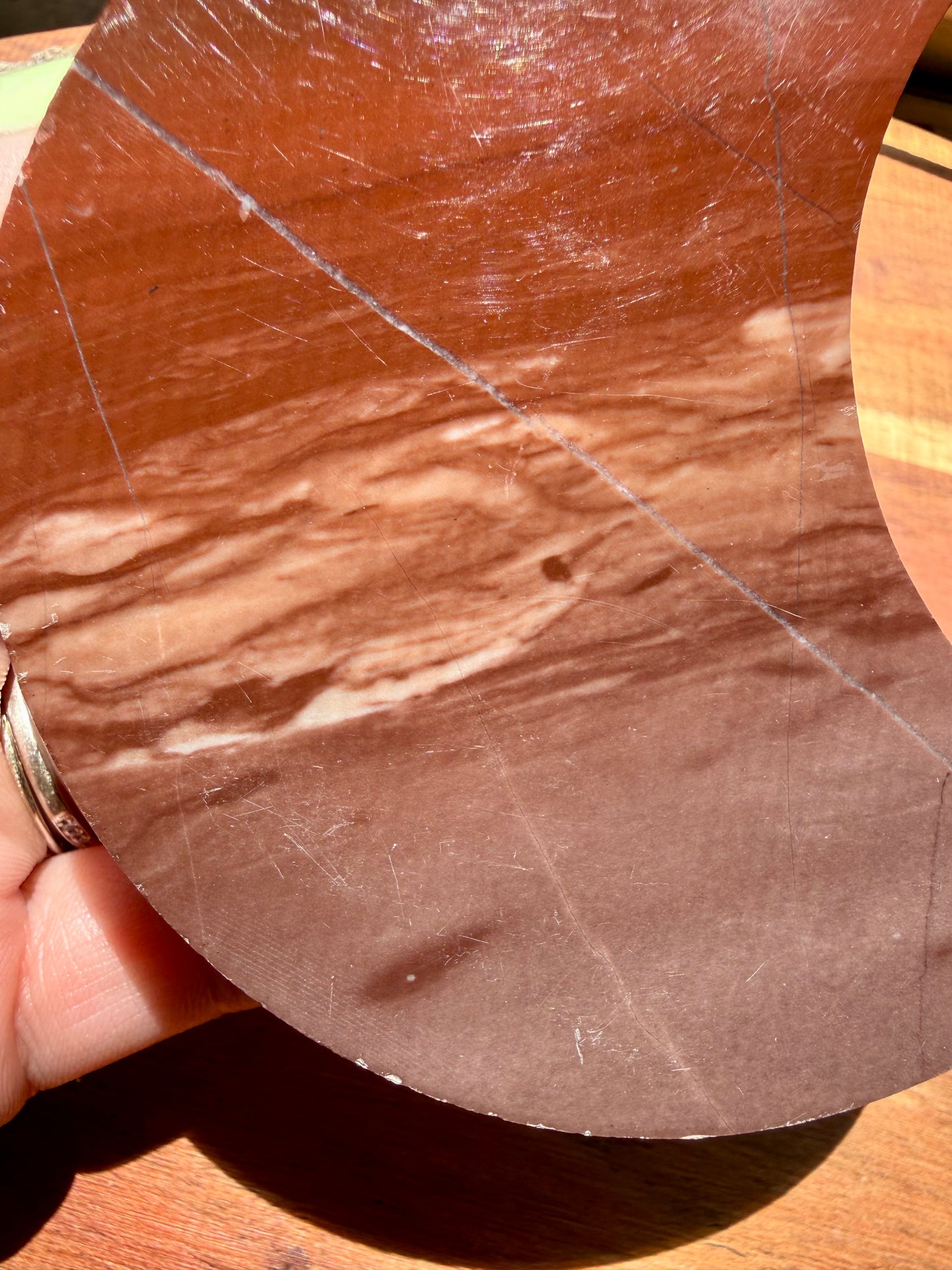 PICTURE JASPER MOON WITH STAND