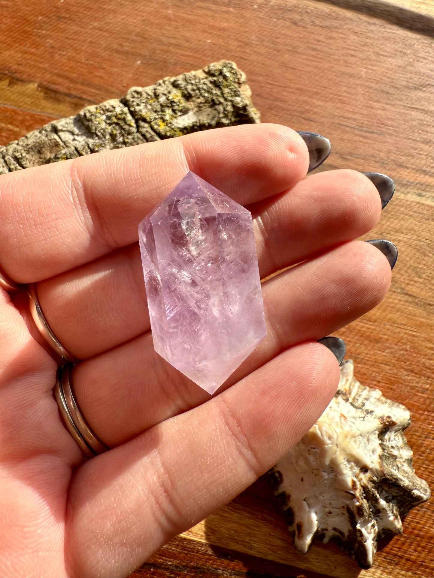 SMALL AMETHYST DT POINT
