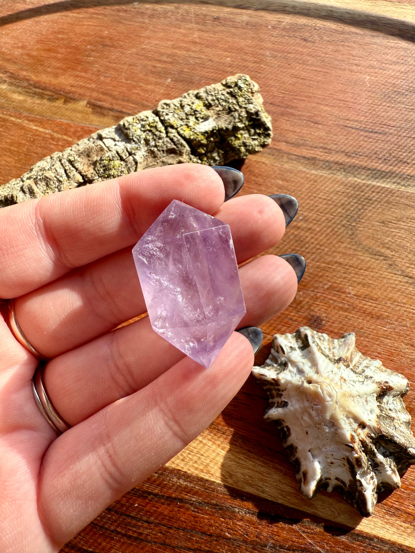 SMALL AMETHYST DT POINT