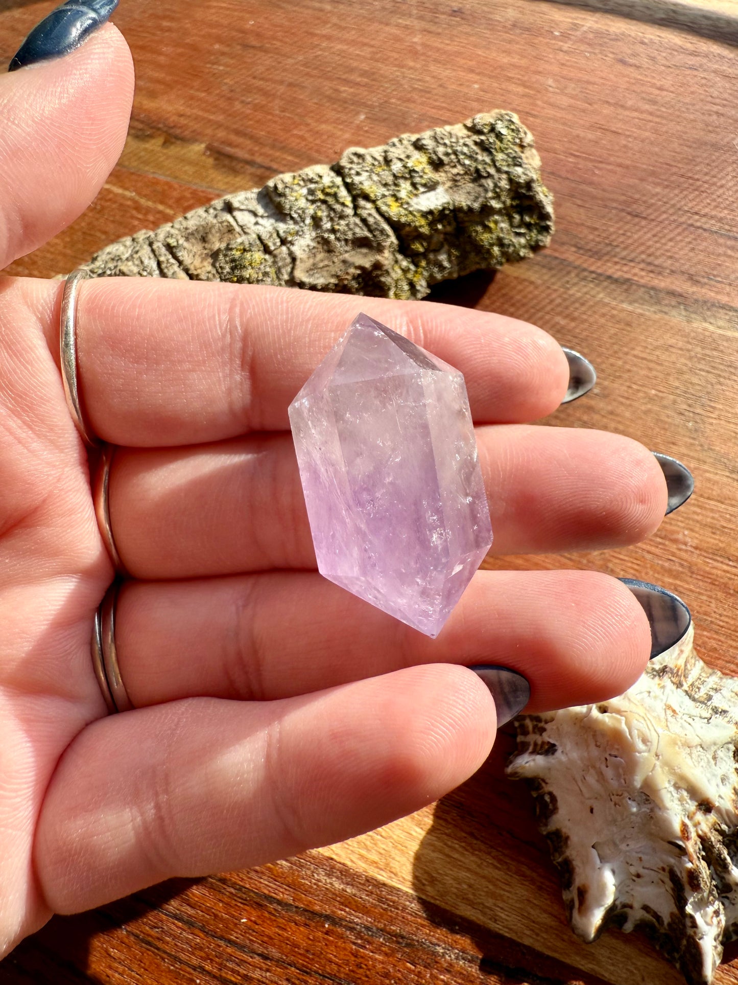 SMALL AMETHYST DT POINT