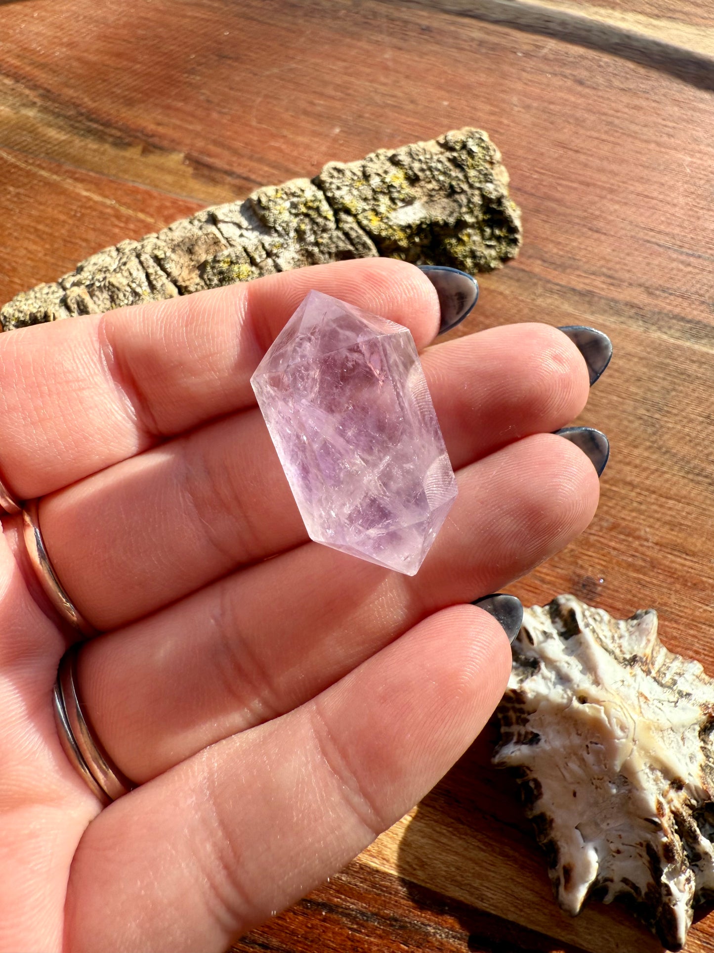 SMALL AMETHYST DT POINT