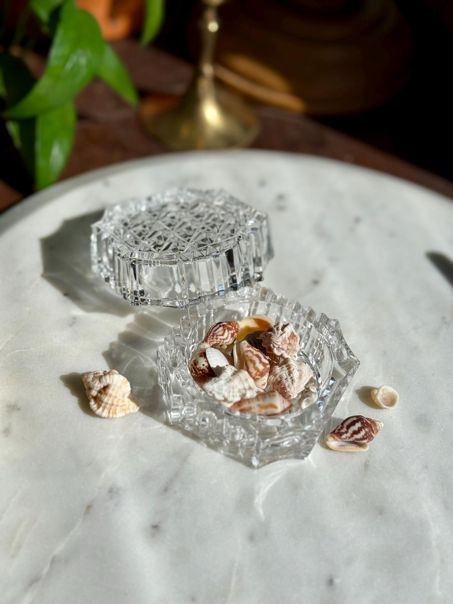 Vintage Altar Dish || Crystal Altar Dish || Vintage Crystal Dish || Altar Offering Dish || Vintage Ritual Dish || Altar Dish || Trinket Dish