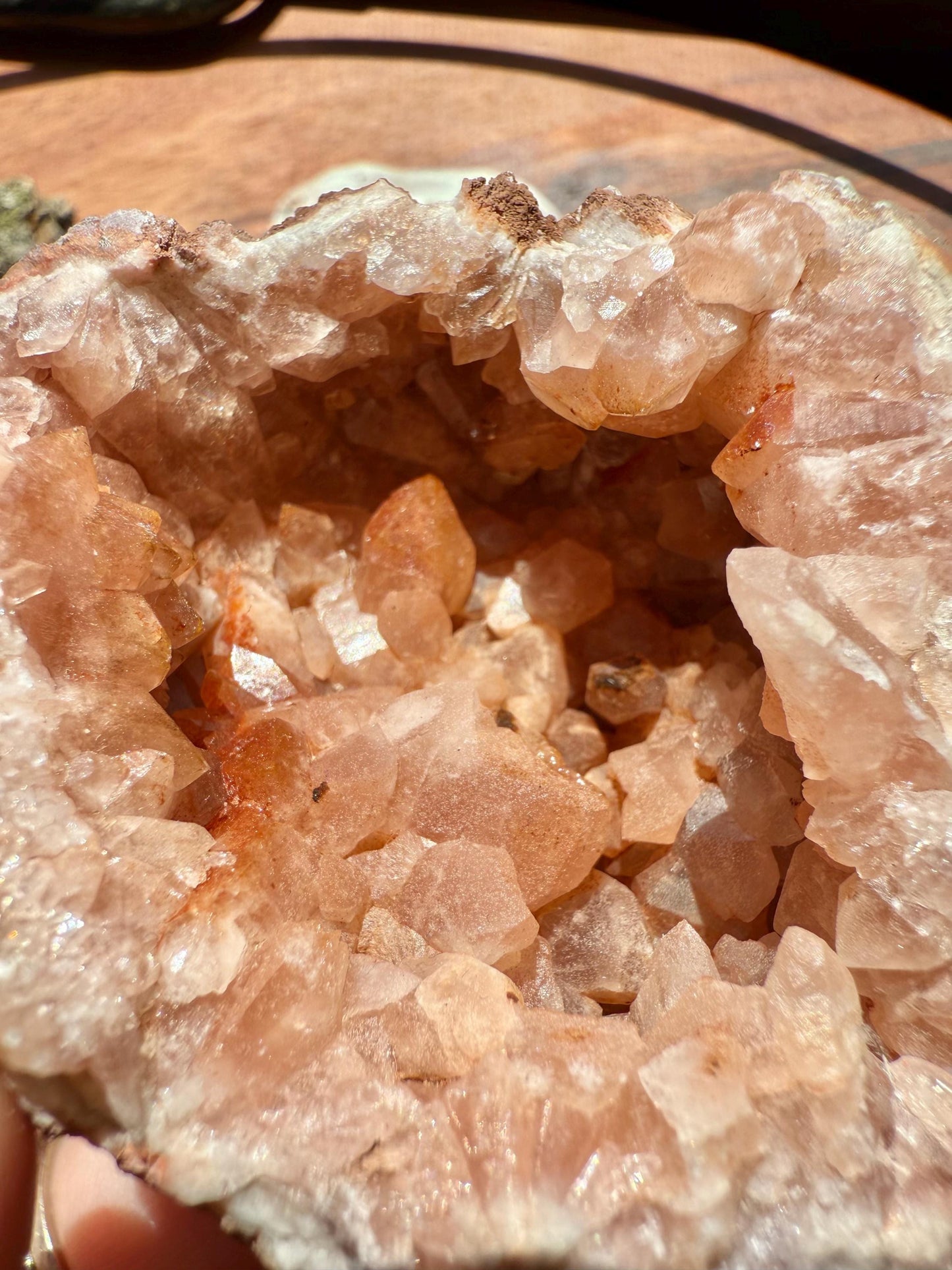 Pink Amethyst Cluster || Pink Amethyst Geode || Pink Amethyst || Raw Crystal Cluster || Crystal Geode || Pink Crystal || Crystal Lover Gift