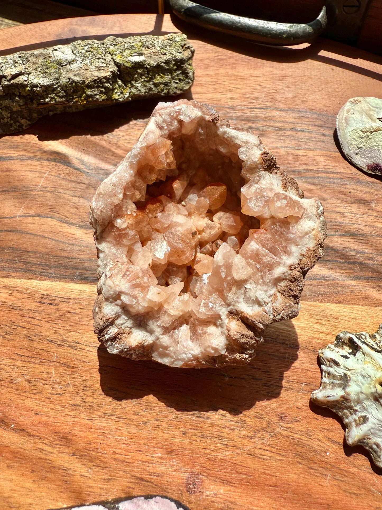 Pink Amethyst Cluster || Pink Amethyst Geode || Pink Amethyst || Raw Crystal Cluster || Crystal Geode || Pink Crystal || Crystal Lover Gift