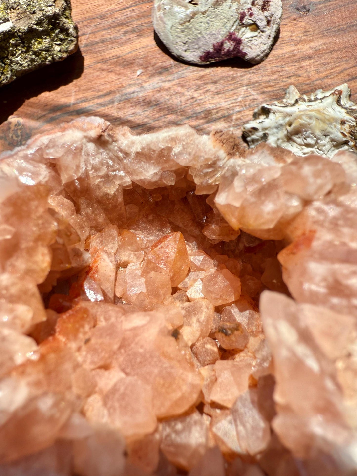 Pink Amethyst Cluster || Pink Amethyst Geode || Pink Amethyst || Raw Crystal Cluster || Crystal Geode || Pink Crystal || Crystal Lover Gift