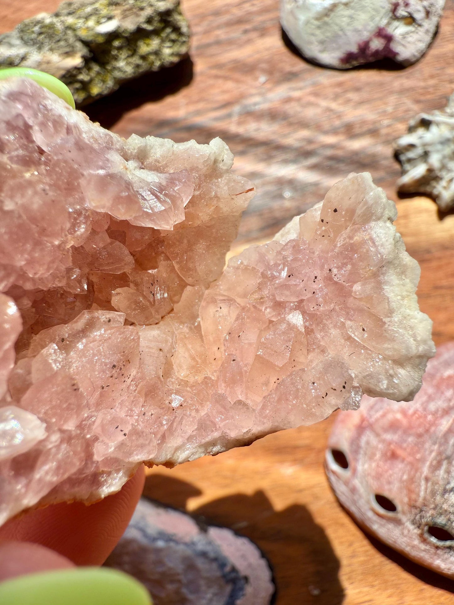 Pink Amethyst Cluster || Pink Amethyst Geode || Pink Amethyst || Raw Crystal Cluster || Crystal Geode || Pink Crystal || Crystal Lover Gift