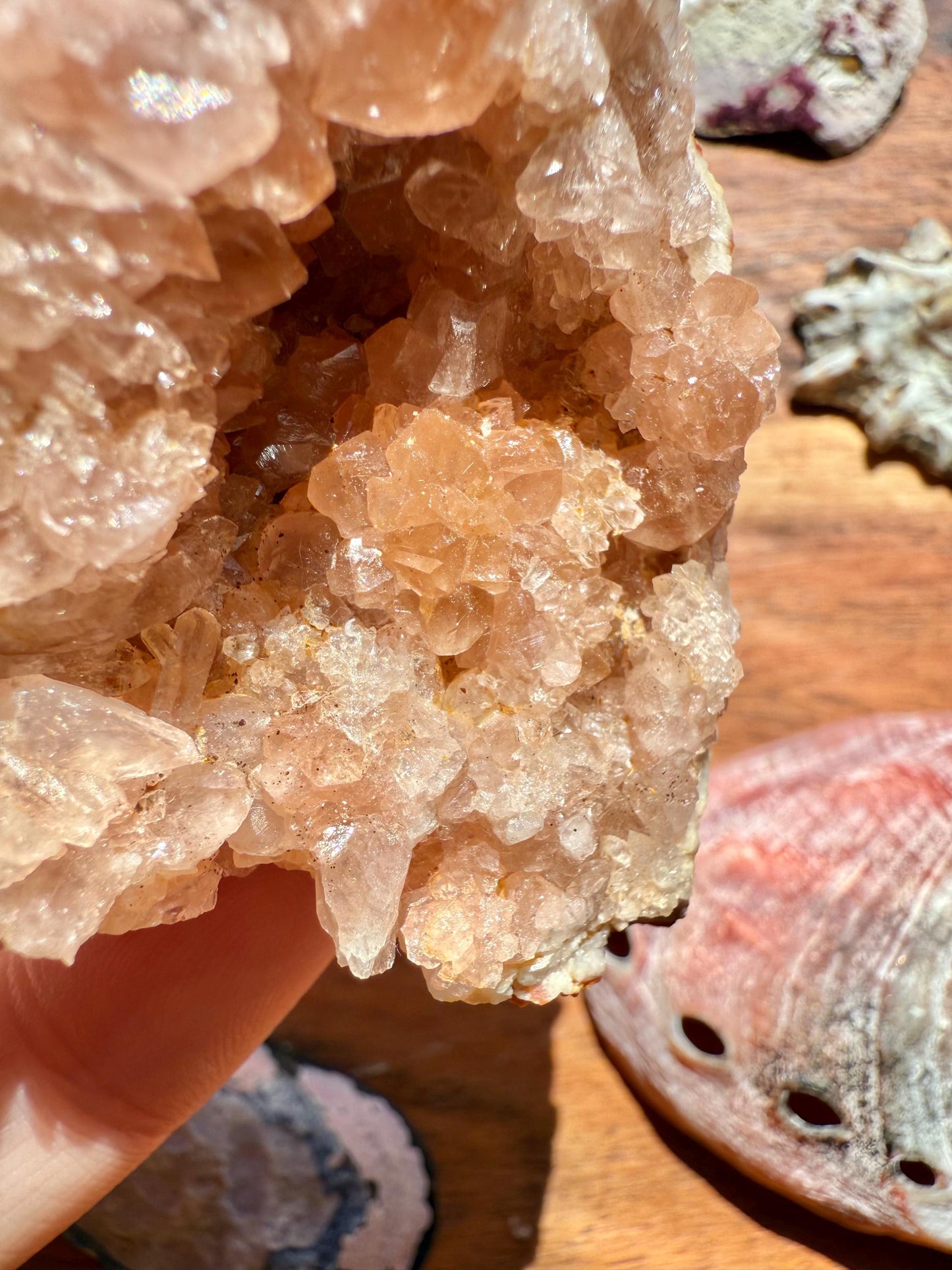 Pink Amethyst Cluster || Pink Amethyst Geode || Pink Amethyst || Raw Crystal Cluster || Crystal Geode || Pink Crystal || Crystal Lover Gift