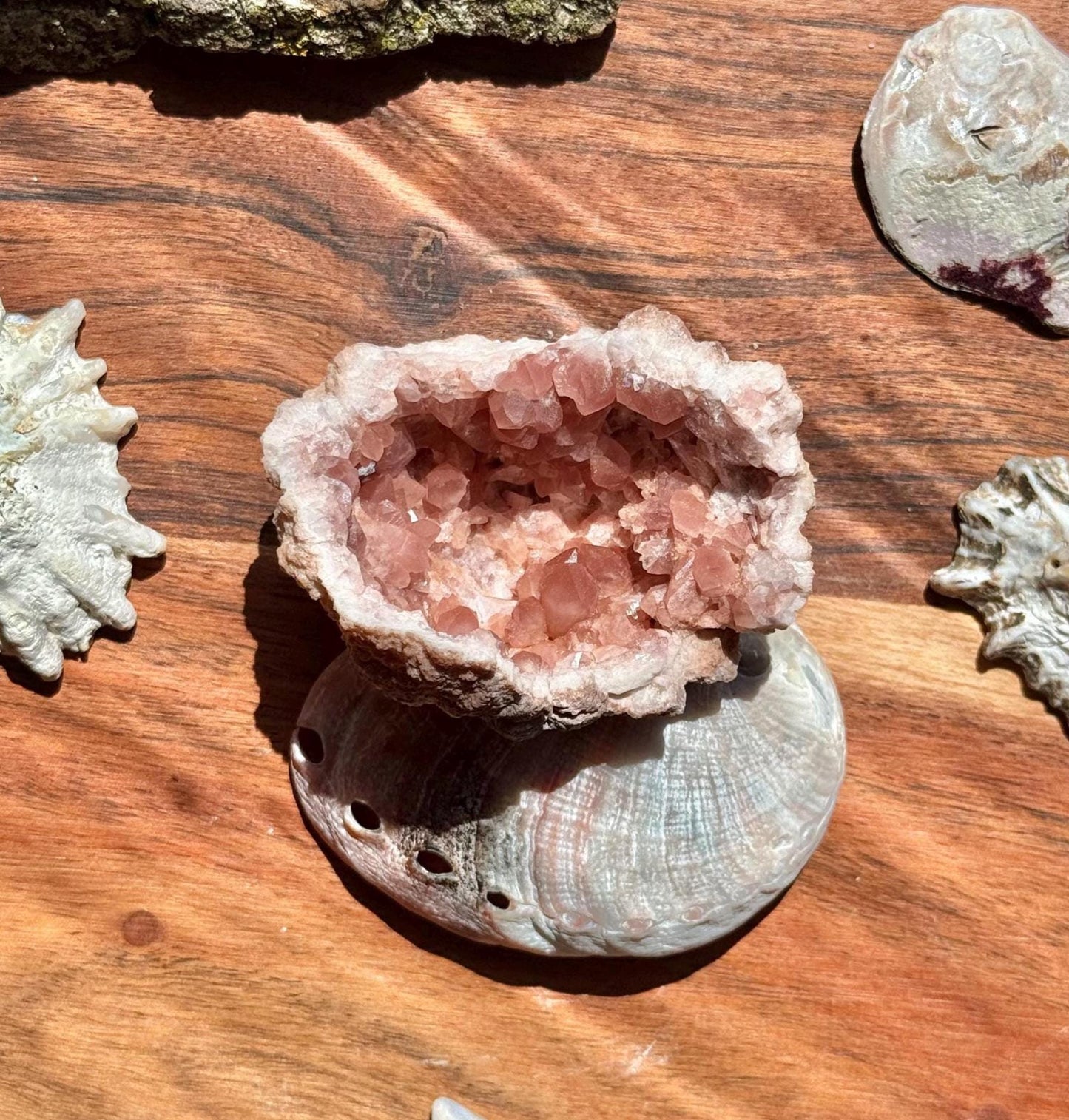Pink Amethyst Cluster || Pink Amethyst Geode || Pink Amethyst || Raw Crystal Cluster || Crystal Geode || Pink Crystal || Crystal Lover Gift