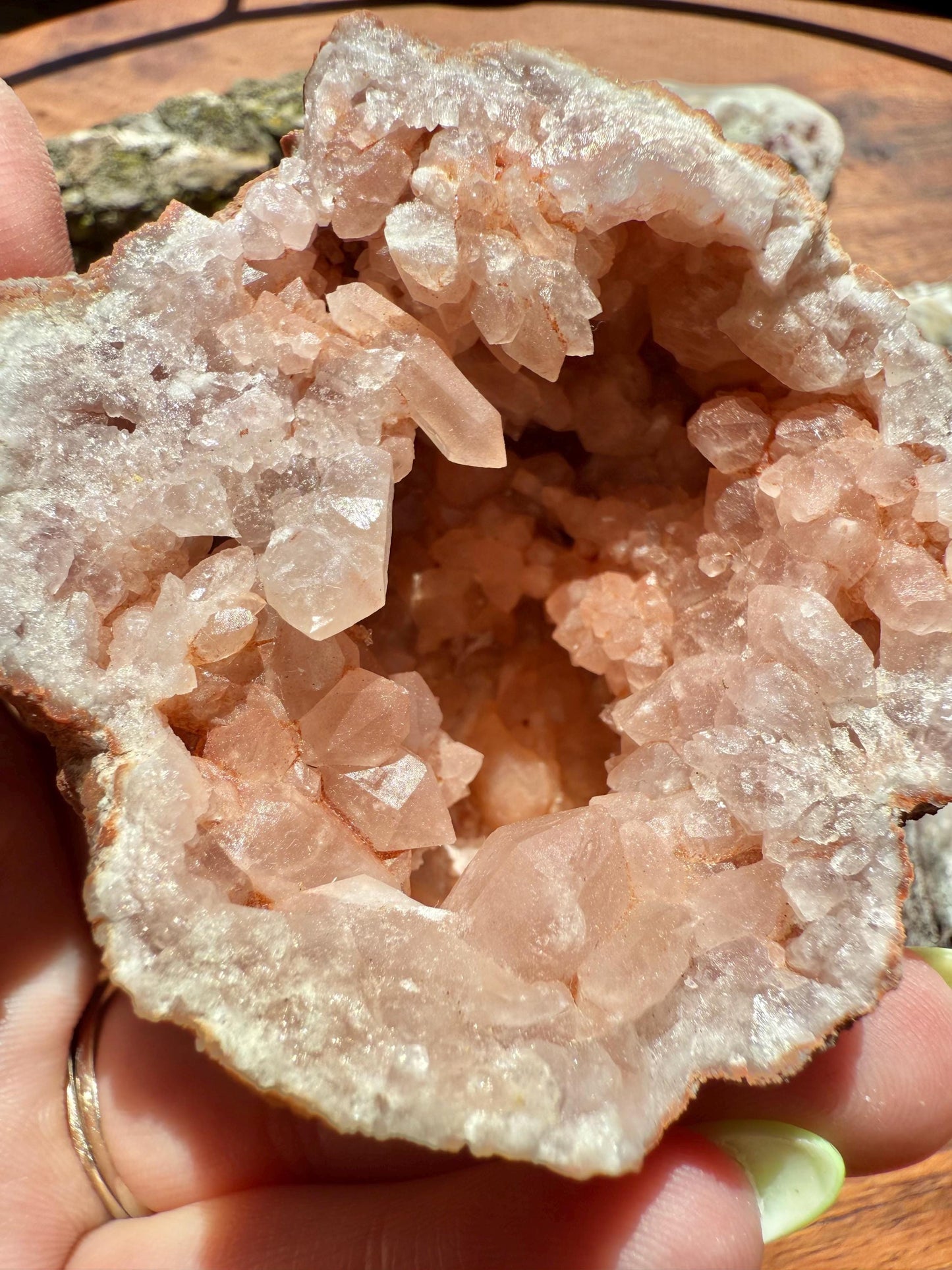 Pink Amethyst Cluster || Pink Amethyst Geode || Pink Amethyst || Raw Crystal Cluster || Crystal Geode || Pink Crystal || Crystal Lover Gift