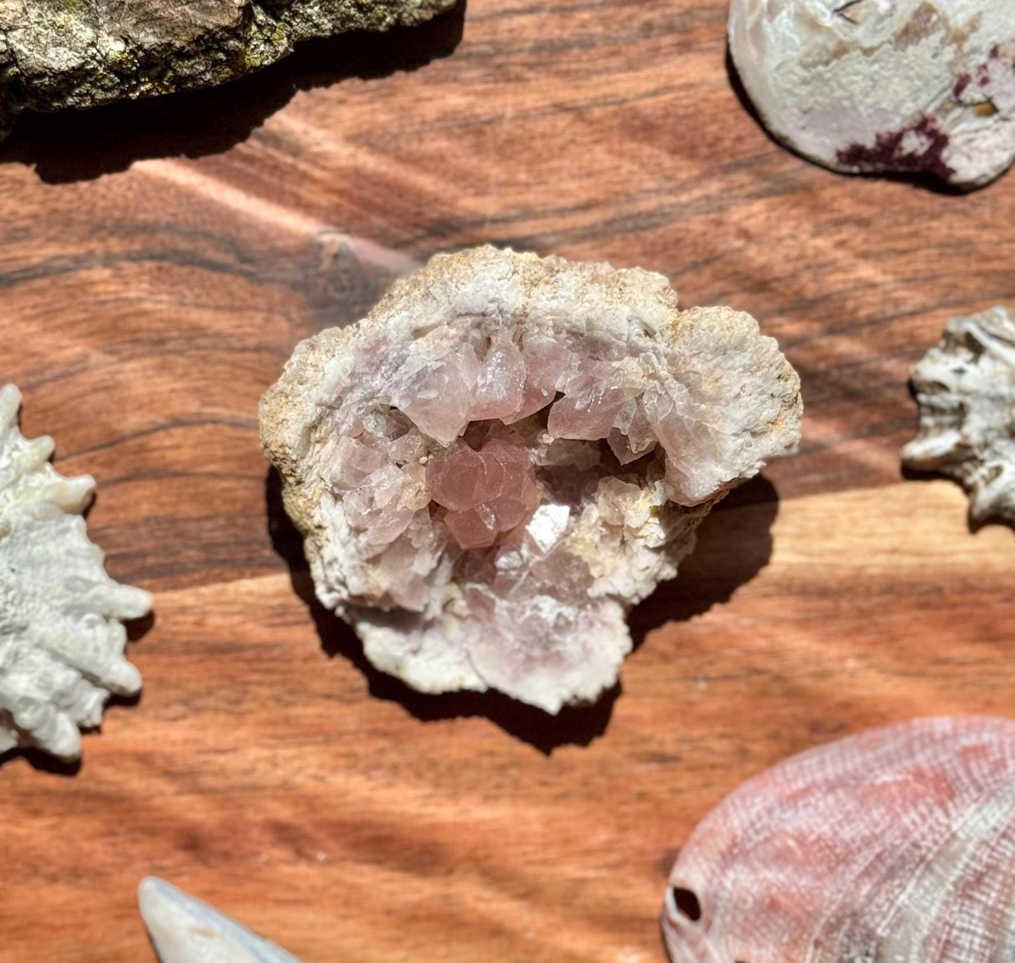 Pink Amethyst Cluster || Pink Amethyst Geode || Pink Amethyst || Raw Crystal Cluster || Crystal Geode || Pink Crystal || Crystal Lover Gift