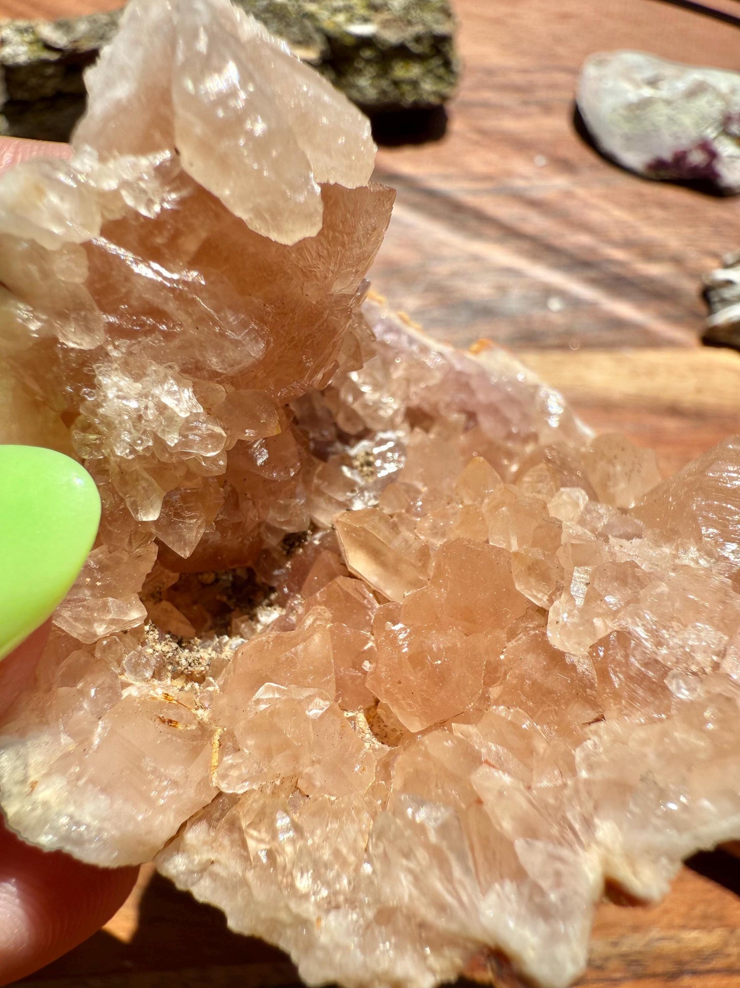 Pink Amethyst Cluster || Pink Amethyst Geode || Pink Amethyst || Raw Crystal Cluster || Crystal Geode || Pink Crystal || Crystal Lover Gift