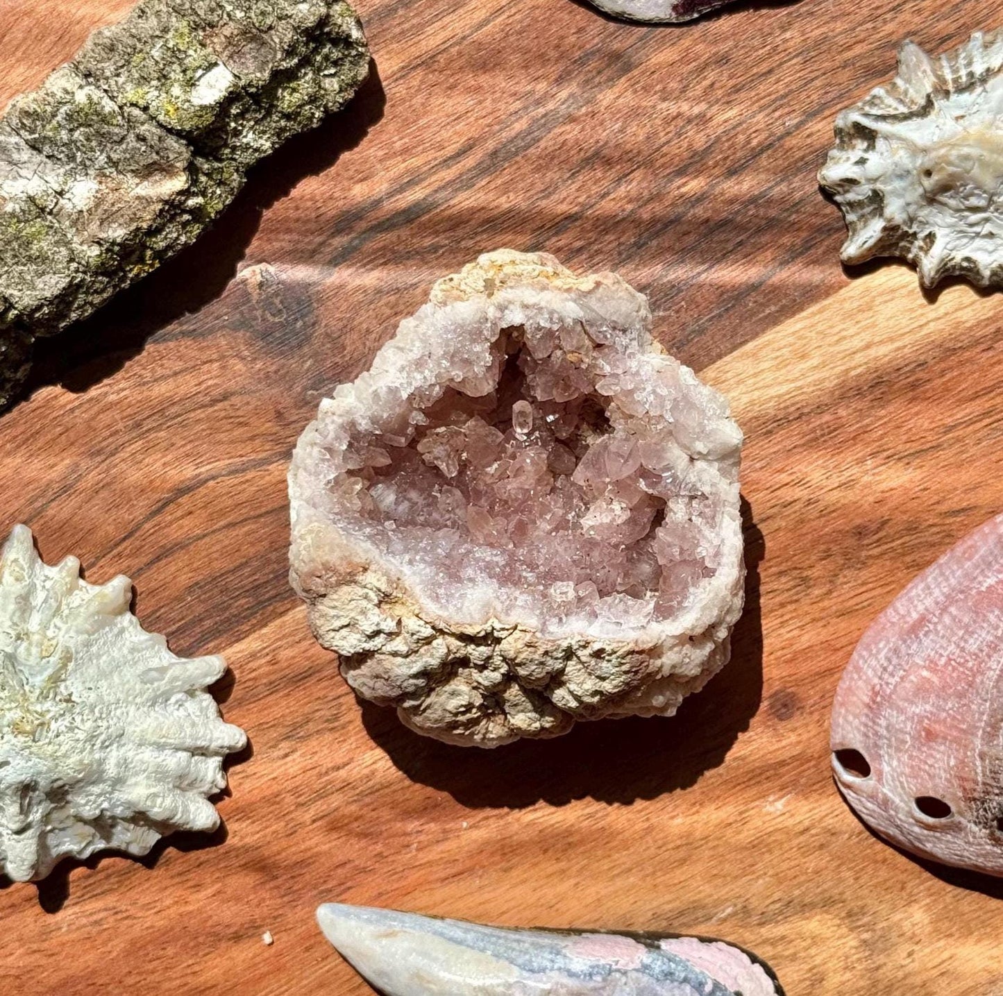 Pink Amethyst Cluster || Pink Amethyst Geode || Pink Amethyst || Raw Crystal Cluster || Crystal Geode || Pink Crystal || Crystal Lover Gift