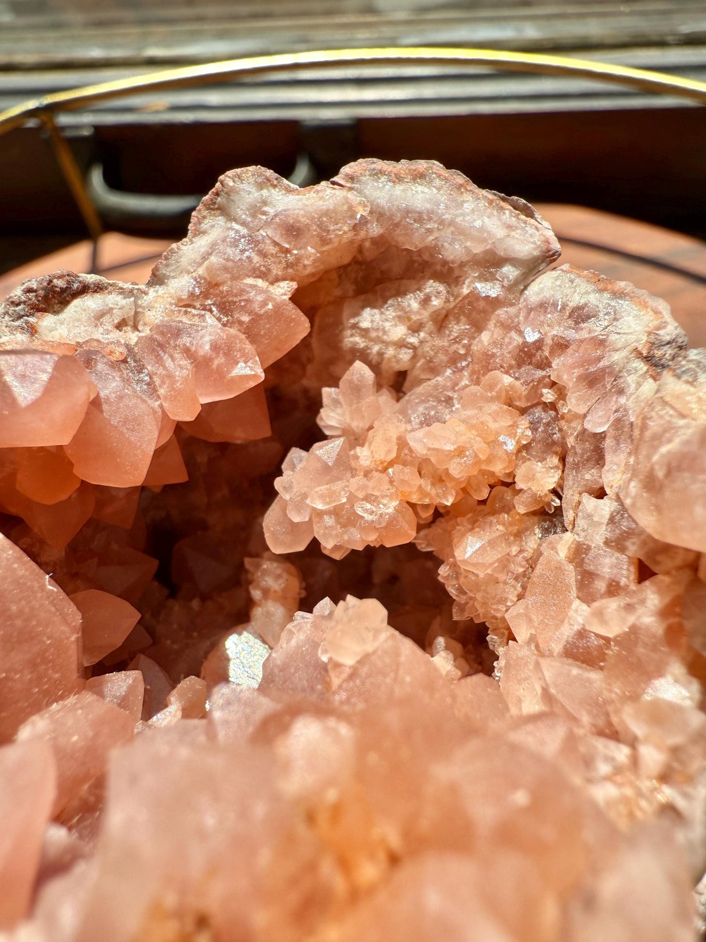 Pink Amethyst Cluster || Pink Amethyst Geode || Pink Amethyst || Raw Crystal Cluster || Crystal Geode || Pink Crystal || Crystal Lover Gift