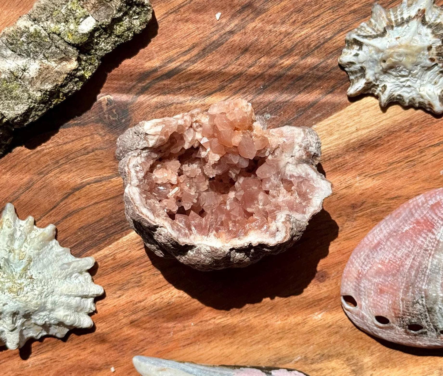 Pink Amethyst Cluster || Pink Amethyst Geode || Pink Amethyst || Raw Crystal Cluster || Crystal Geode || Pink Crystal || Crystal Lover Gift
