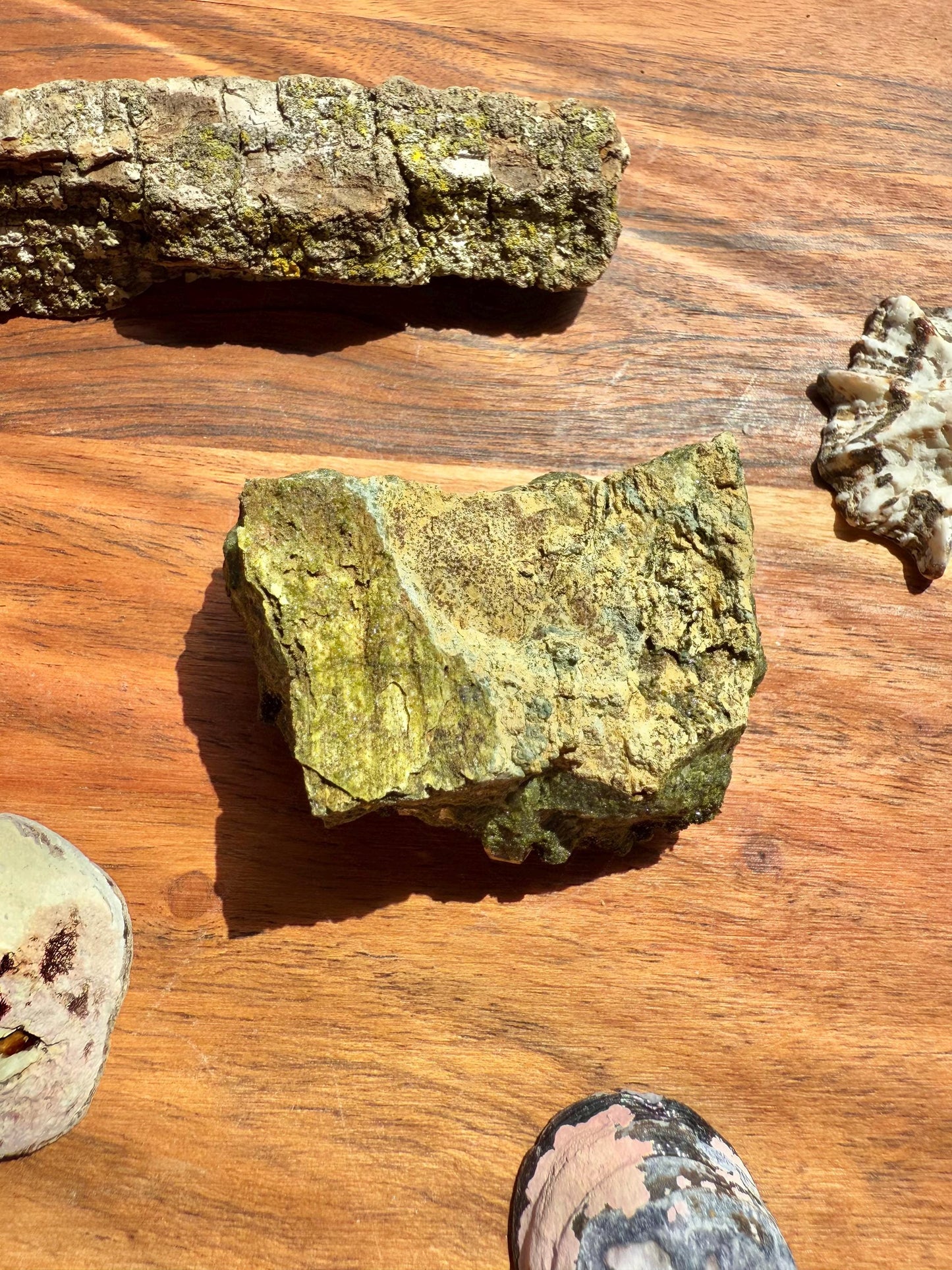 High Quality Epidote and Quartz Free Form || Epidote and Quartz || Forest Fairy Quartz || Raw Crystal || Sparkly Crystal