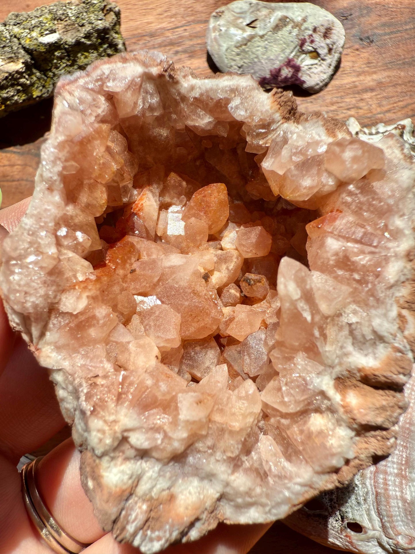 Pink Amethyst Cluster || Pink Amethyst Geode || Pink Amethyst || Raw Crystal Cluster || Crystal Geode || Pink Crystal || Crystal Lover Gift