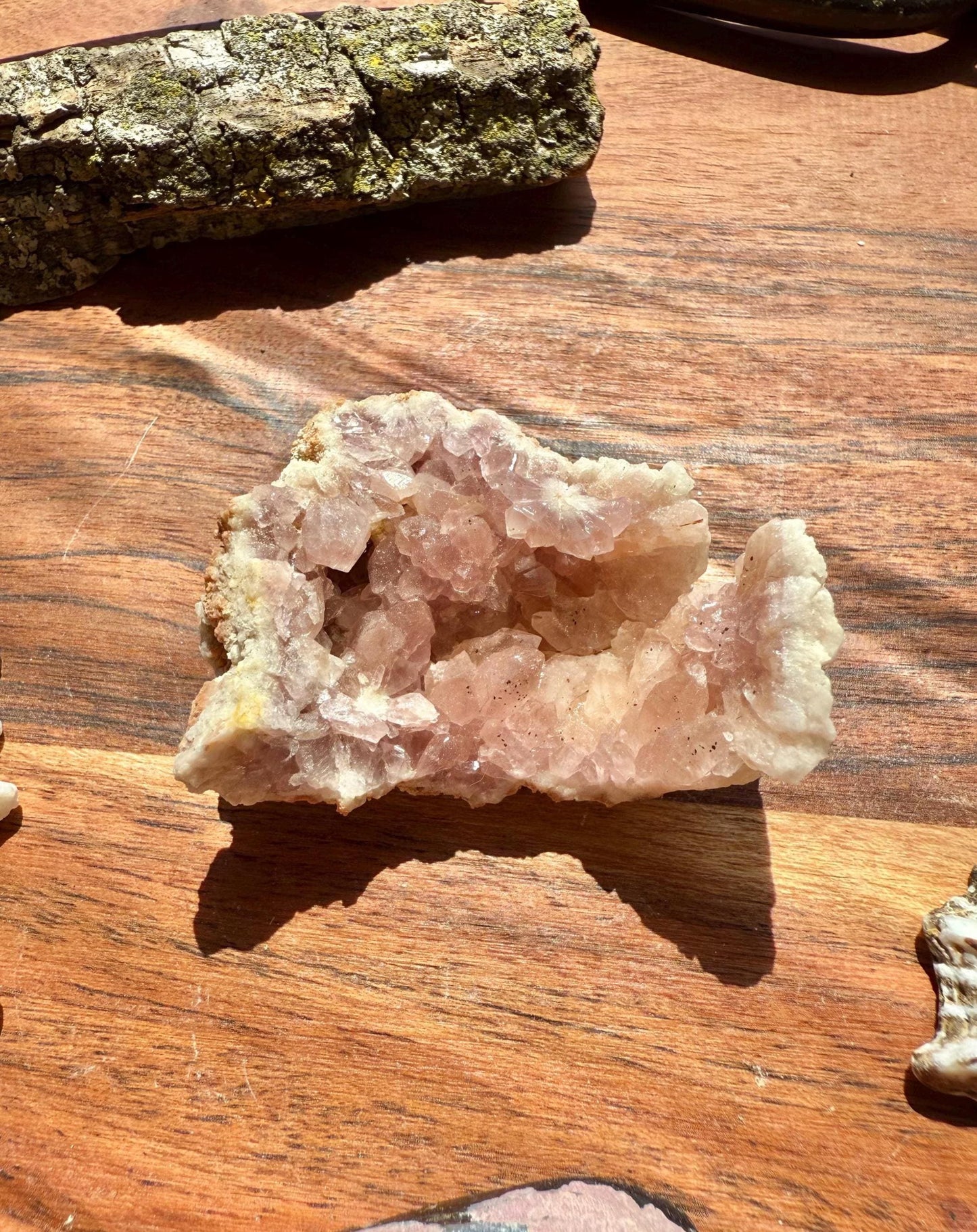 Pink Amethyst Cluster || Pink Amethyst Geode || Pink Amethyst || Raw Crystal Cluster || Crystal Geode || Pink Crystal || Crystal Lover Gift