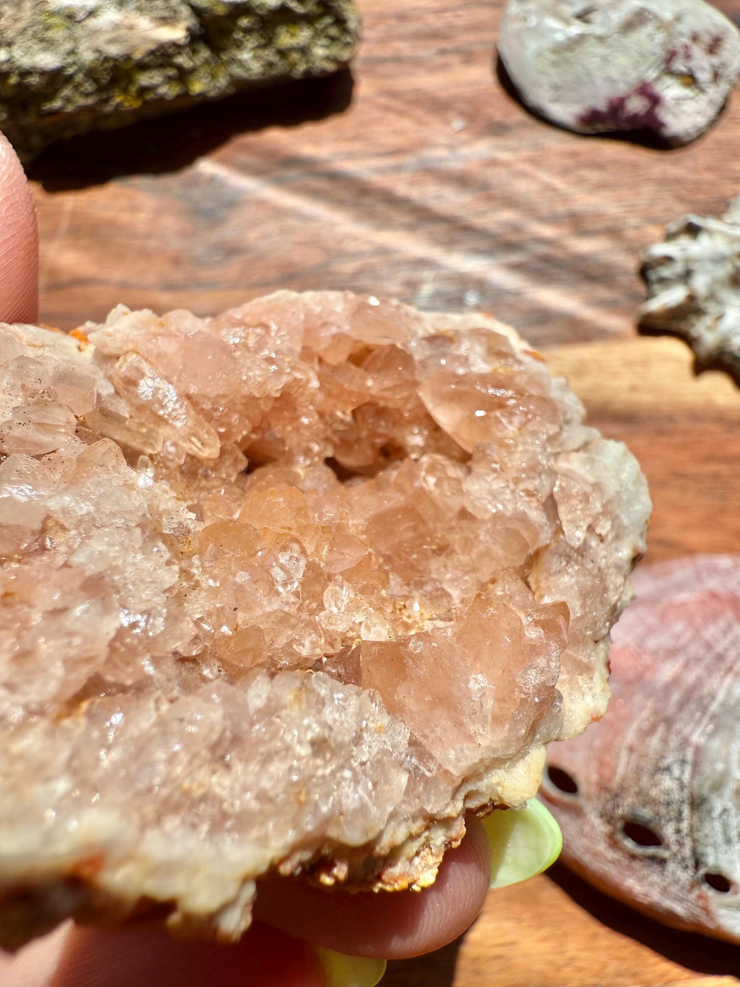 Pink Amethyst Cluster || Pink Amethyst Geode || Pink Amethyst || Raw Crystal Cluster || Crystal Geode || Pink Crystal || Crystal Lover Gift