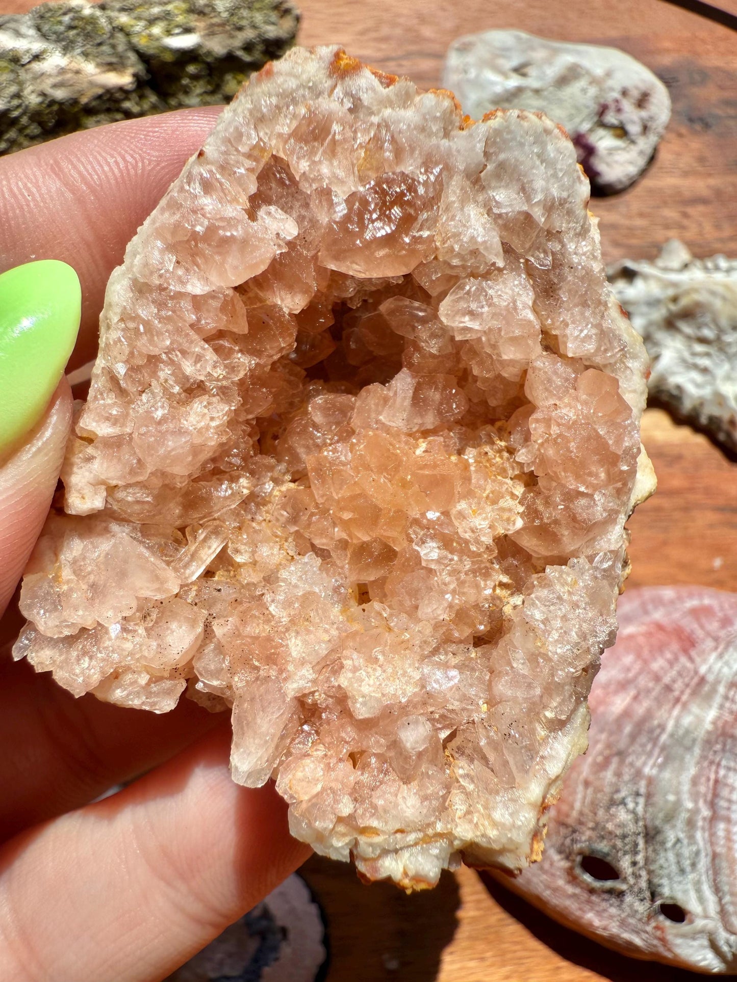 Pink Amethyst Cluster || Pink Amethyst Geode || Pink Amethyst || Raw Crystal Cluster || Crystal Geode || Pink Crystal || Crystal Lover Gift