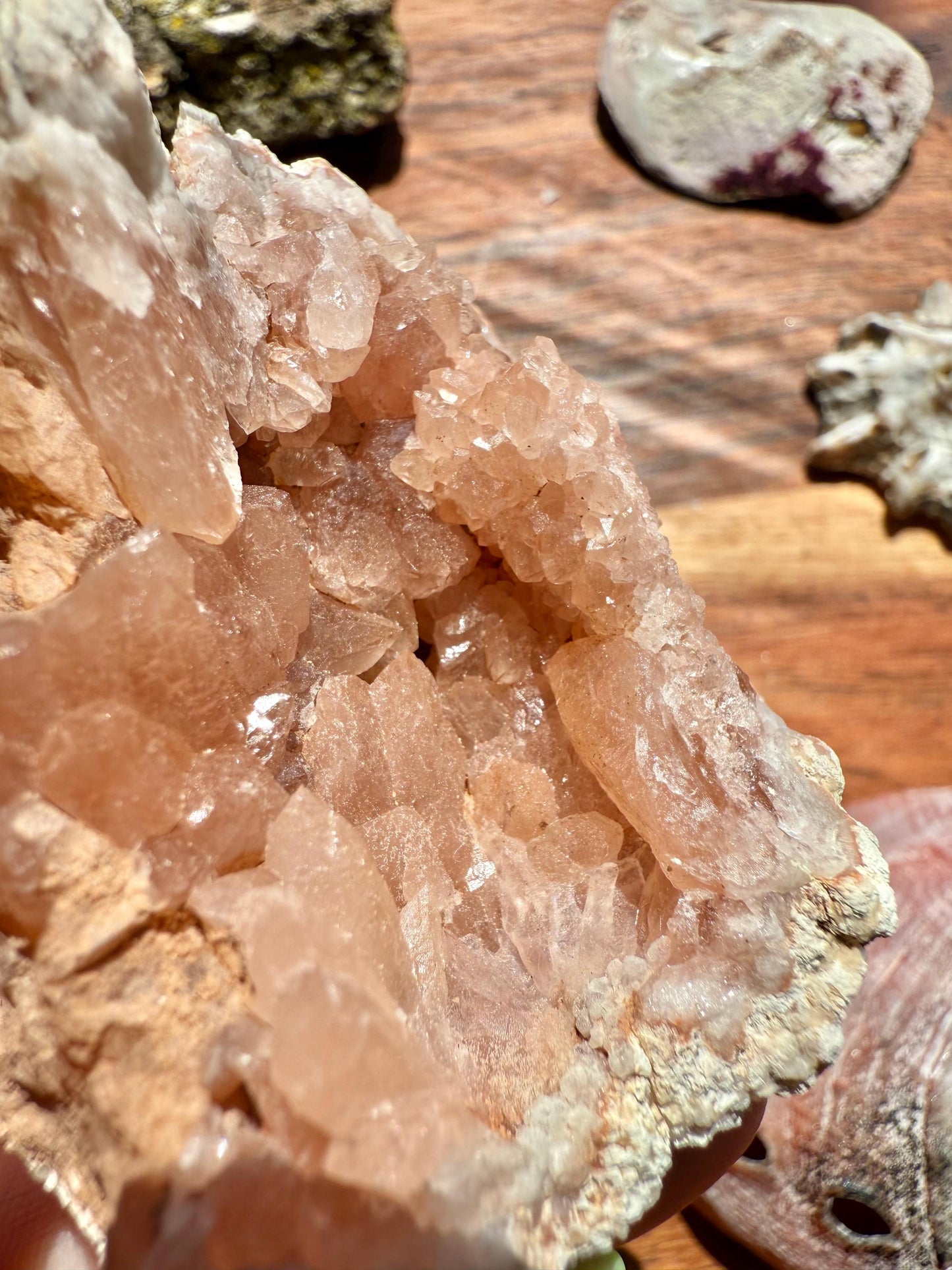 Pink Amethyst Cluster || Pink Amethyst Geode || Pink Amethyst || Raw Crystal Cluster || Crystal Geode || Pink Crystal || Crystal Lover Gift