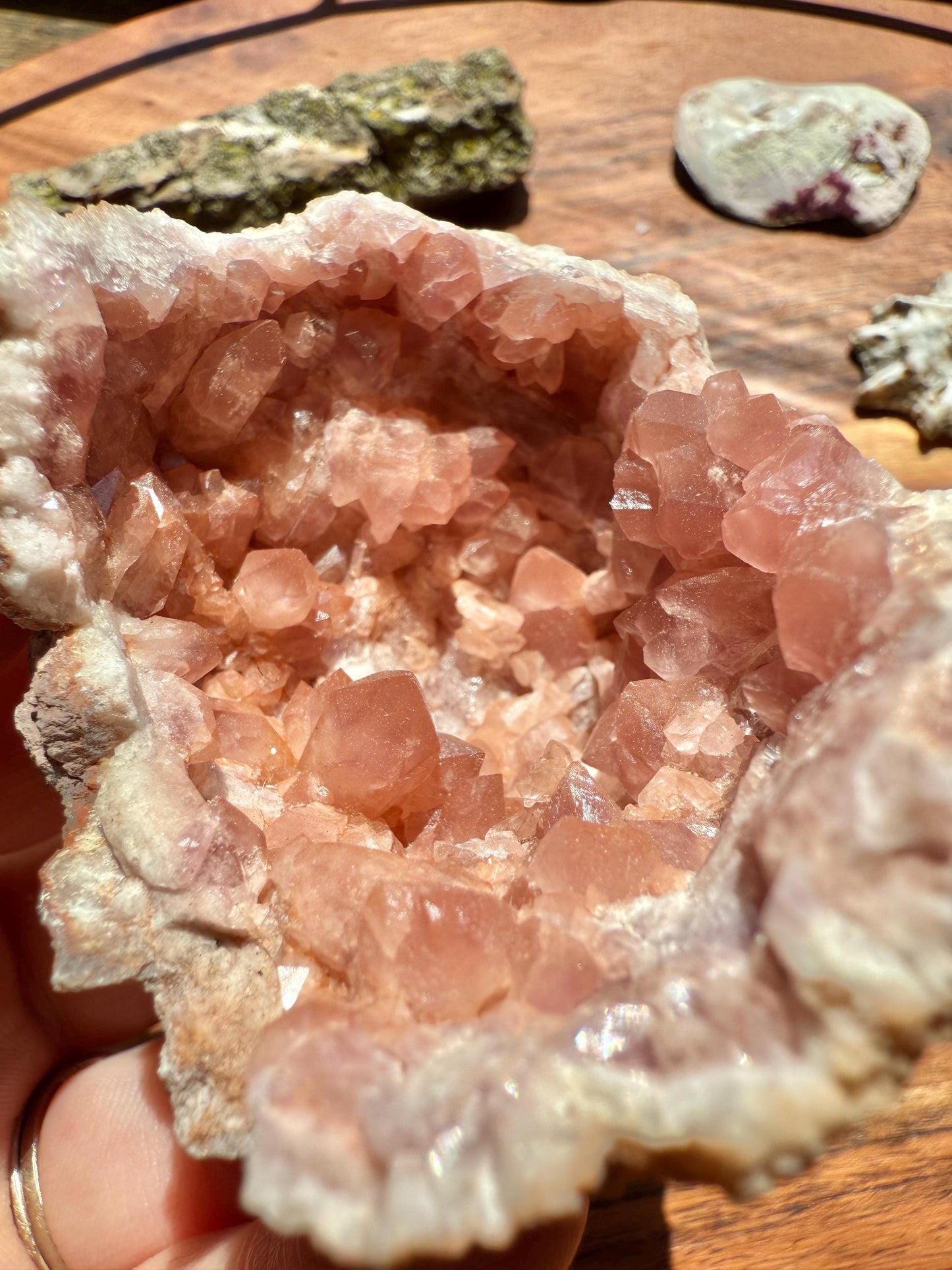 Pink Amethyst Cluster || Pink Amethyst Geode || Pink Amethyst || Raw Crystal Cluster || Crystal Geode || Pink Crystal || Crystal Lover Gift