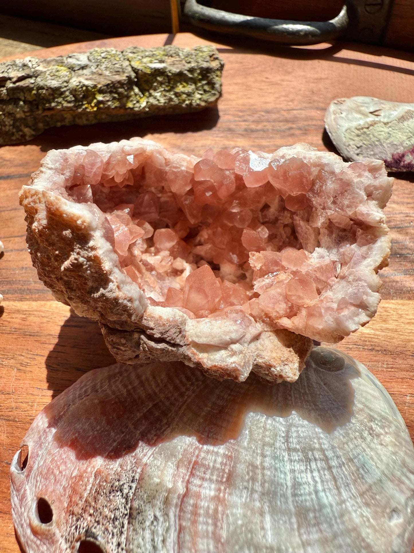 Pink Amethyst Cluster || Pink Amethyst Geode || Pink Amethyst || Raw Crystal Cluster || Crystal Geode || Pink Crystal || Crystal Lover Gift