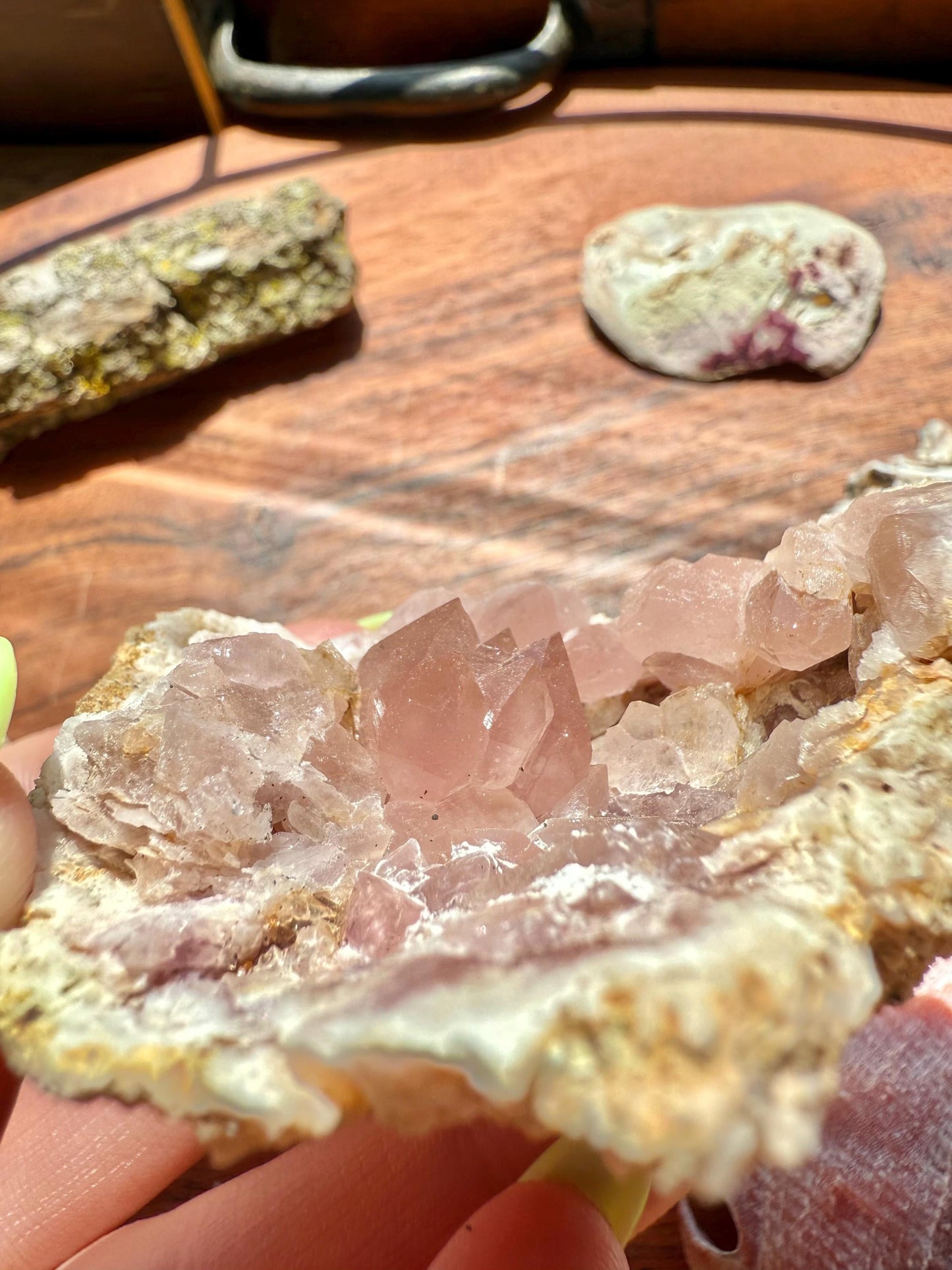 Pink Amethyst Cluster || Pink Amethyst Geode || Pink Amethyst || Raw Crystal Cluster || Crystal Geode || Pink Crystal || Crystal Lover Gift