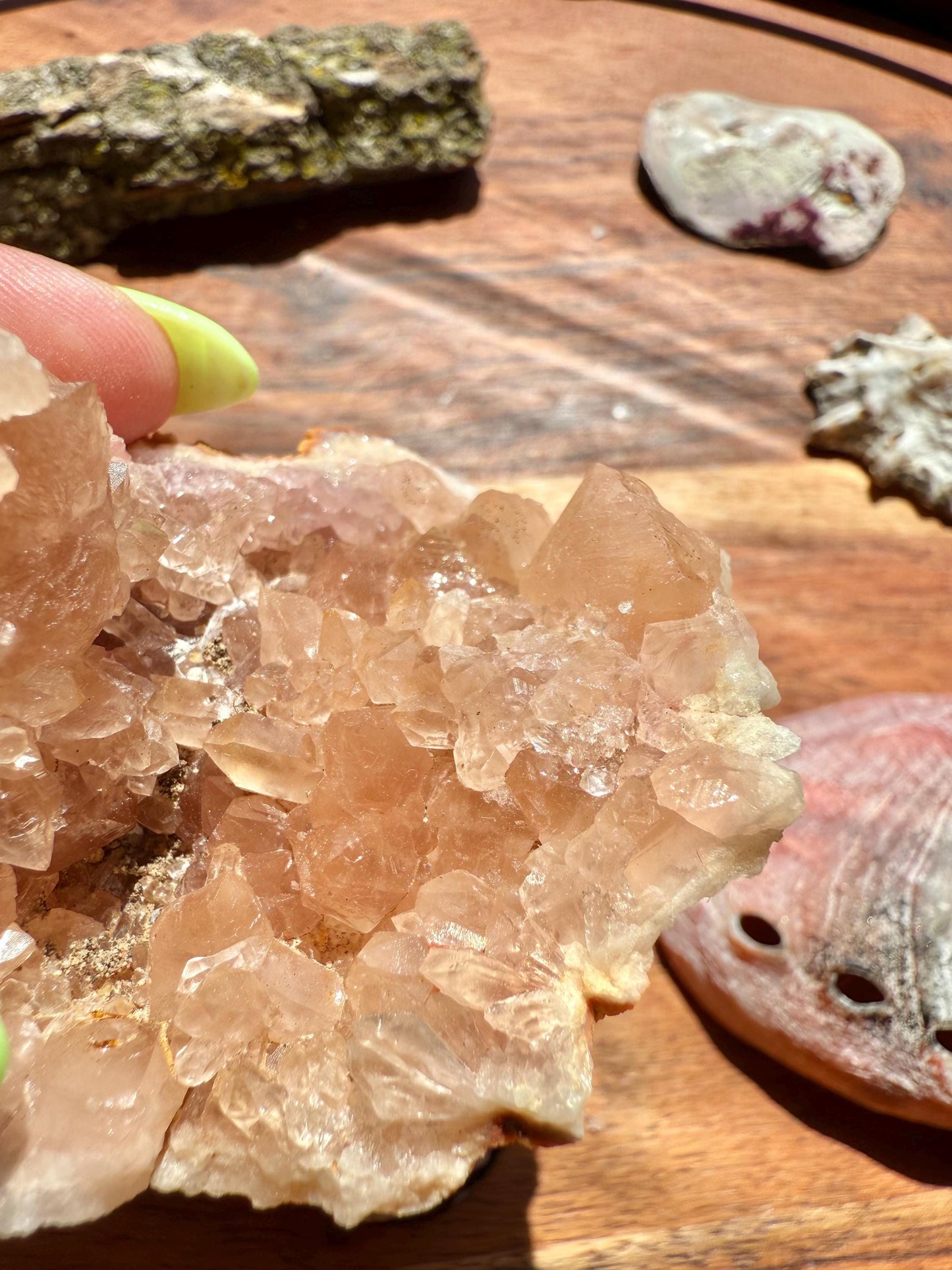 Pink Amethyst Cluster || Pink Amethyst Geode || Pink Amethyst || Raw Crystal Cluster || Crystal Geode || Pink Crystal || Crystal Lover Gift