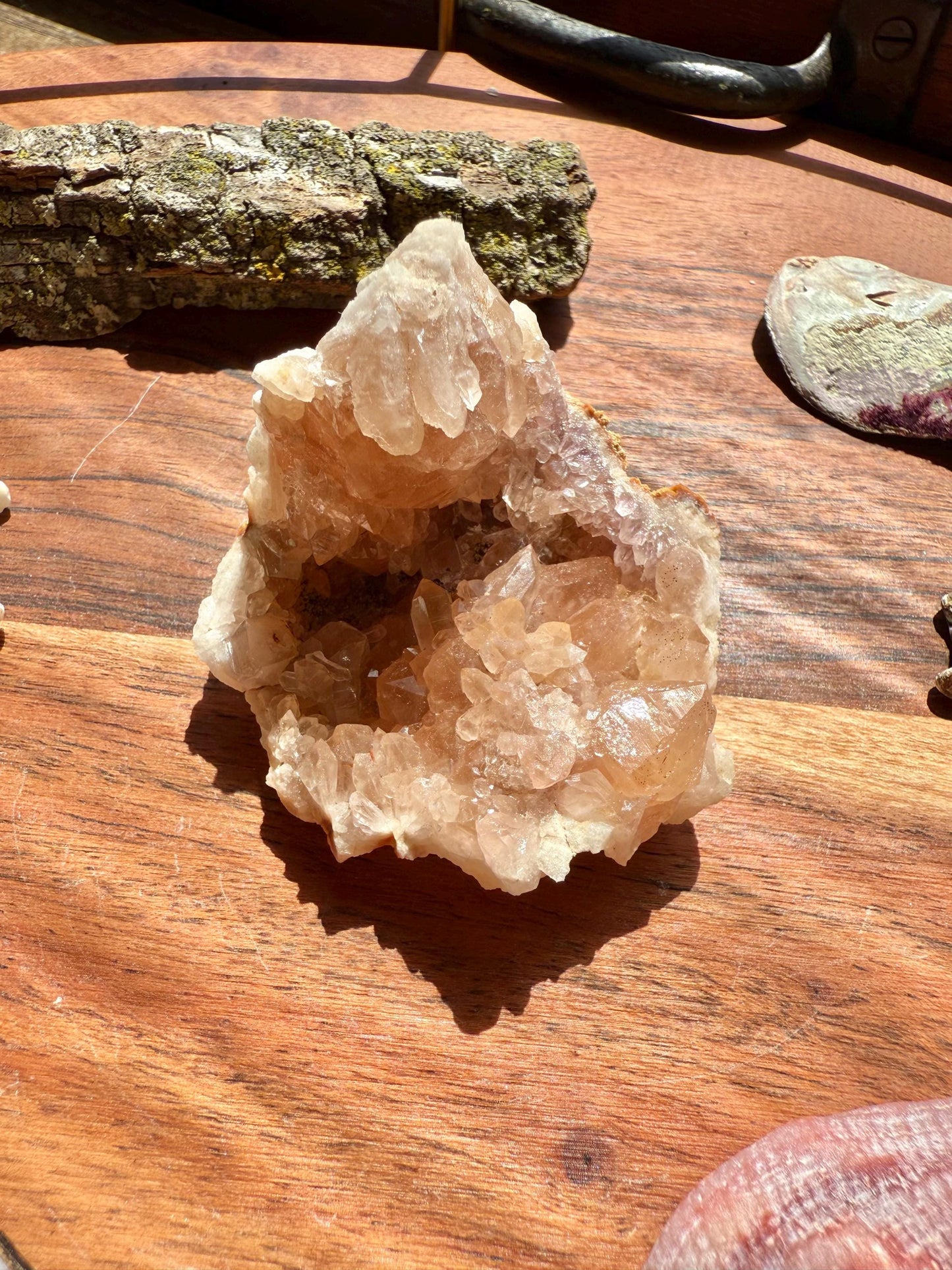 Pink Amethyst Cluster || Pink Amethyst Geode || Pink Amethyst || Raw Crystal Cluster || Crystal Geode || Pink Crystal || Crystal Lover Gift