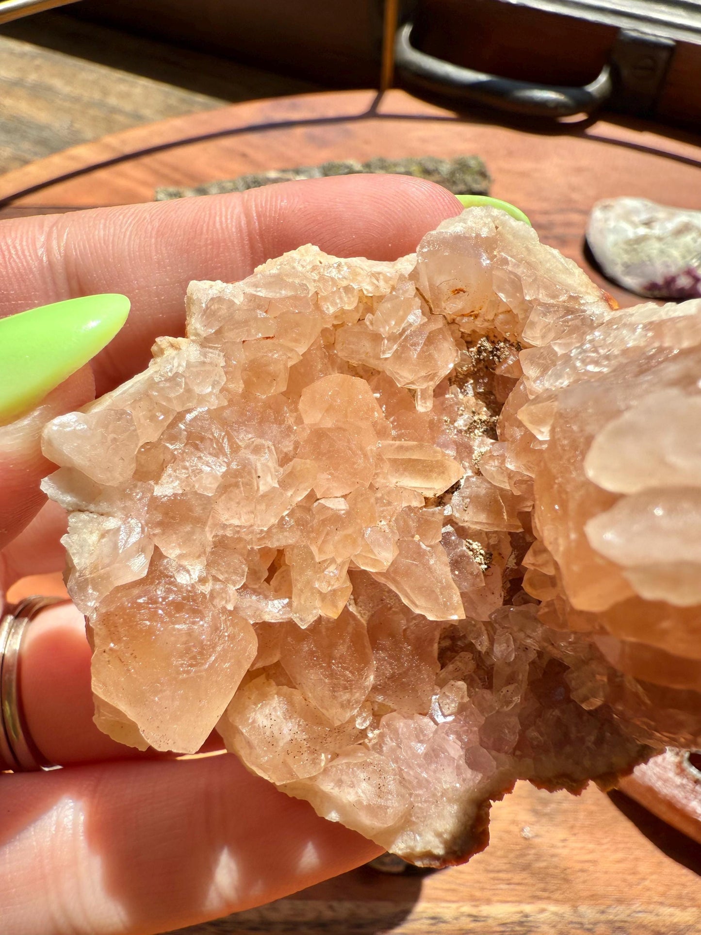 Pink Amethyst Cluster || Pink Amethyst Geode || Pink Amethyst || Raw Crystal Cluster || Crystal Geode || Pink Crystal || Crystal Lover Gift