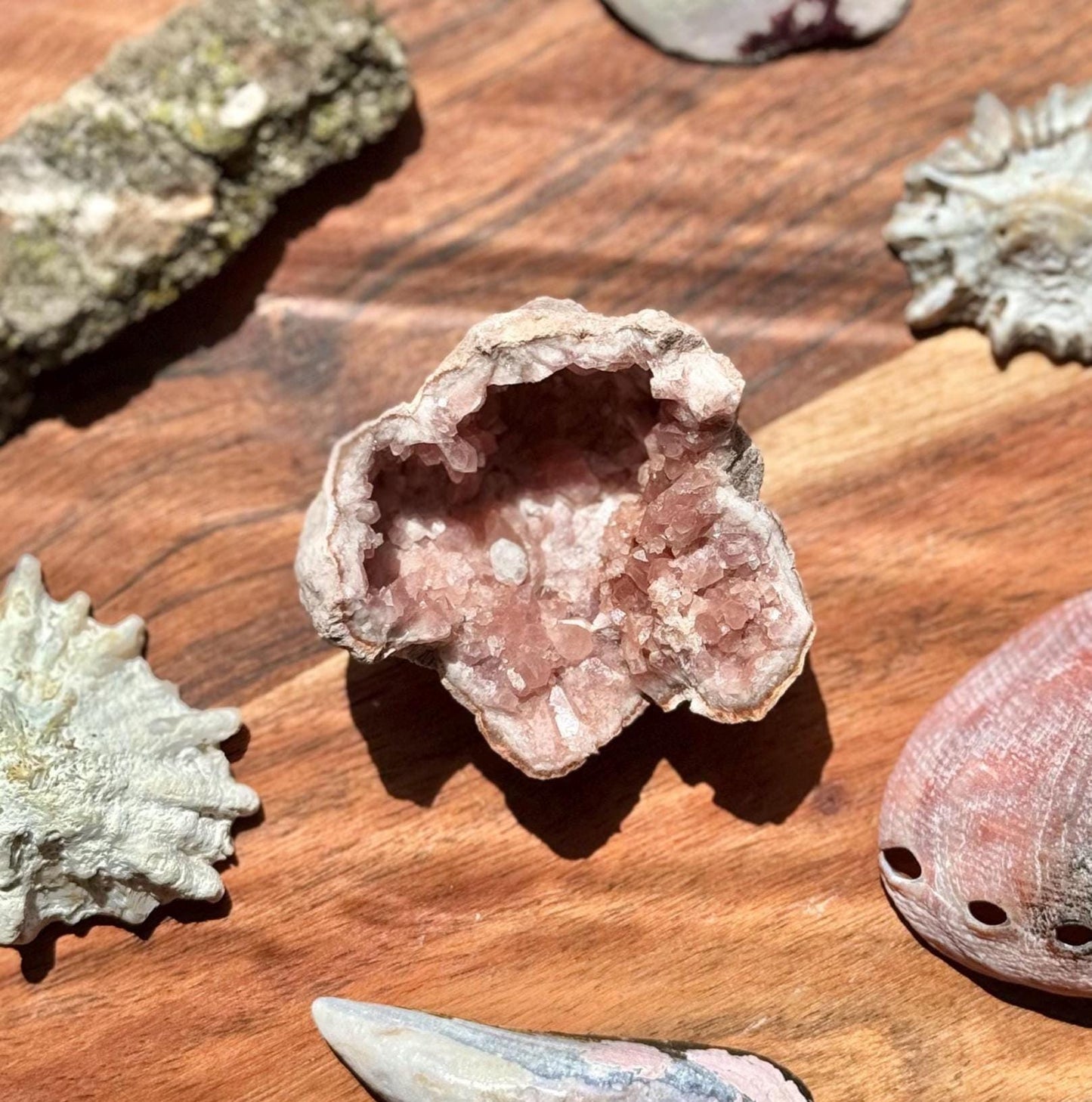 Pink Amethyst Cluster || Pink Amethyst Geode || Pink Amethyst || Raw Crystal Cluster || Crystal Geode || Pink Crystal || Crystal Lover Gift