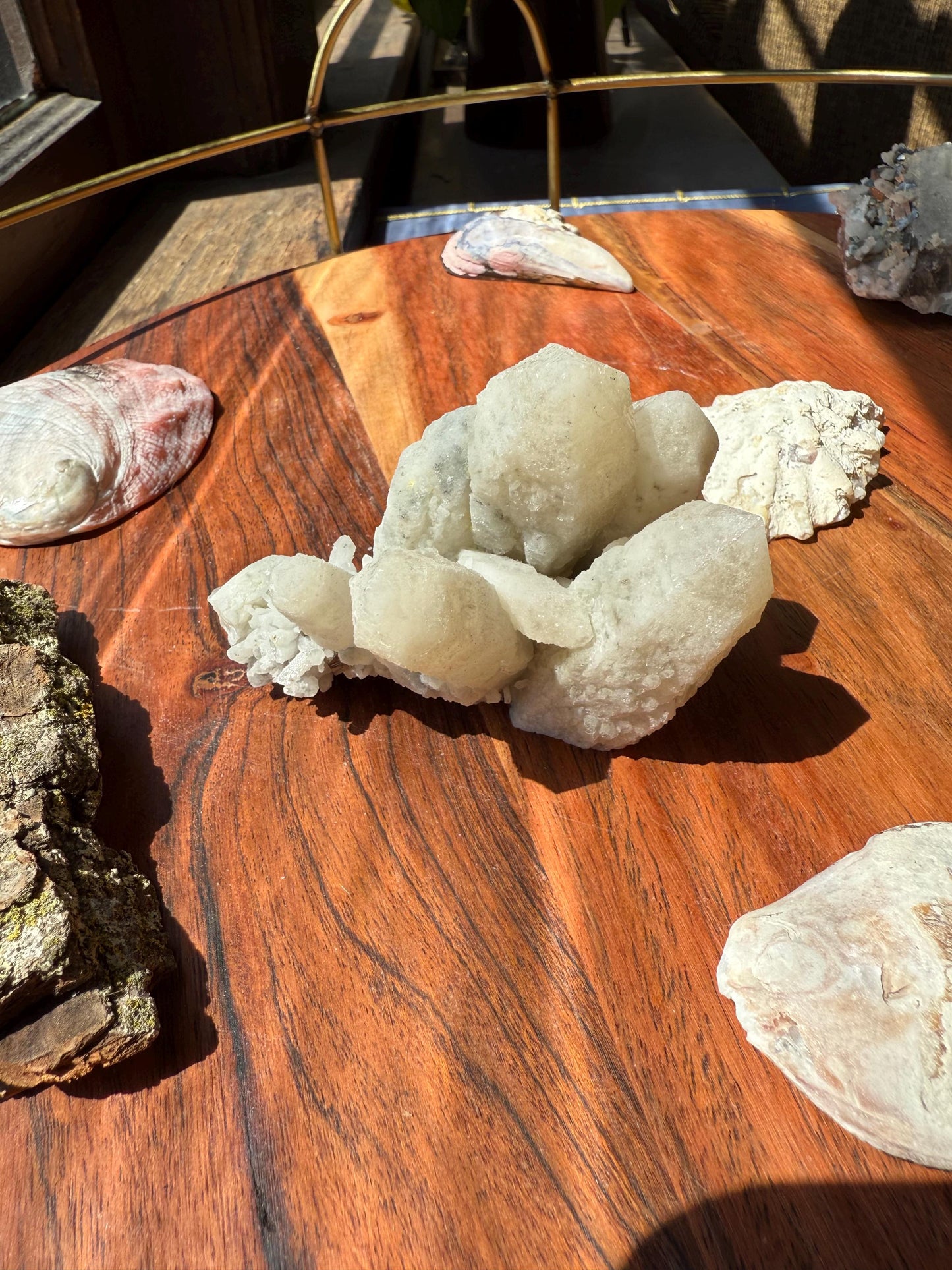 High Quality Calcite Covered Quartz with Pyrite from Mongolia || Calcite || Quartz || Pyrite || Raw Crystal Cluster || Combo Mineral