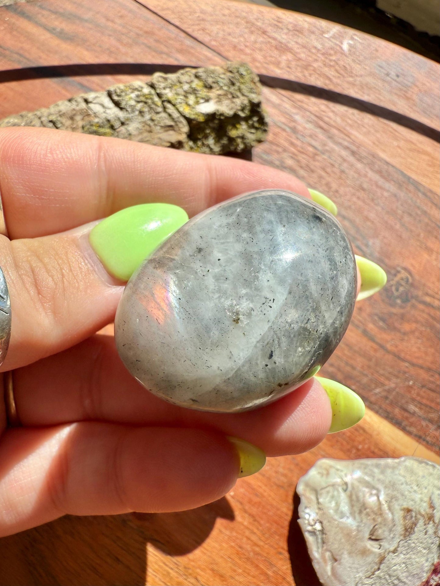 Purple Flash Labradorite Tumble (Extra Large)