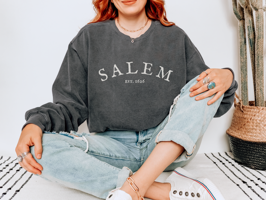 SALEM CREW NECK SWEATSHIRT